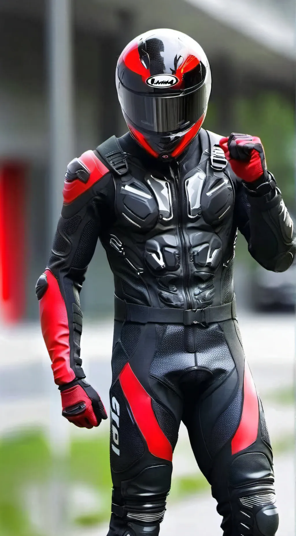 ai character: X Rider  background