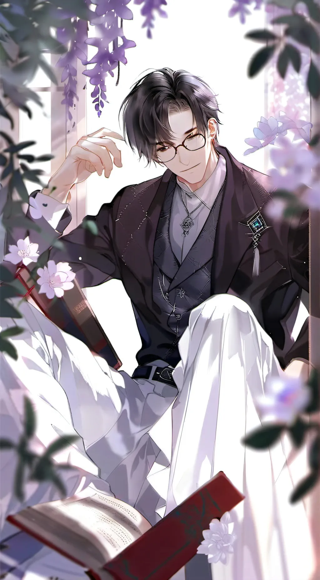 ai character: Sebastian background