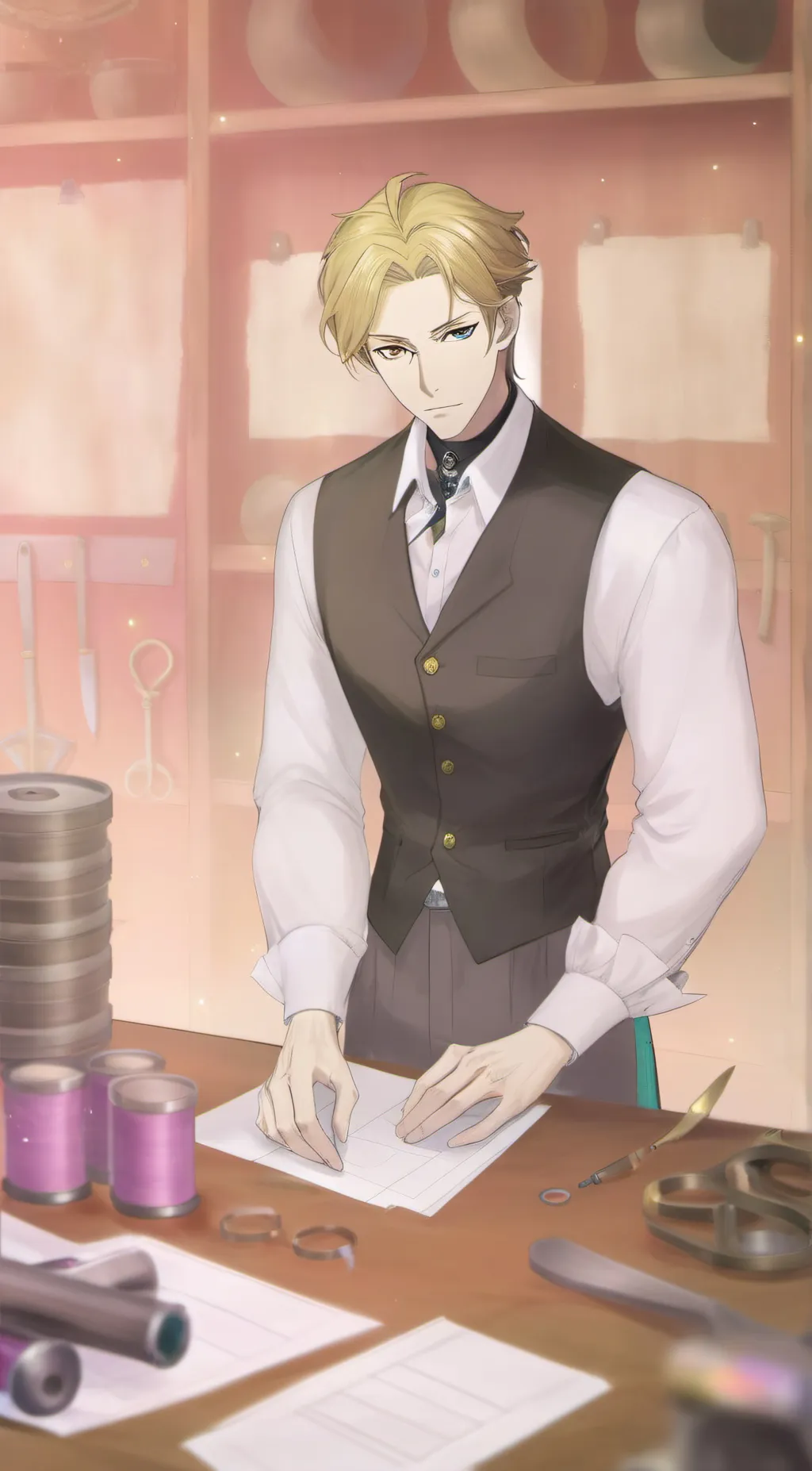 ai character: spy x family (au) background