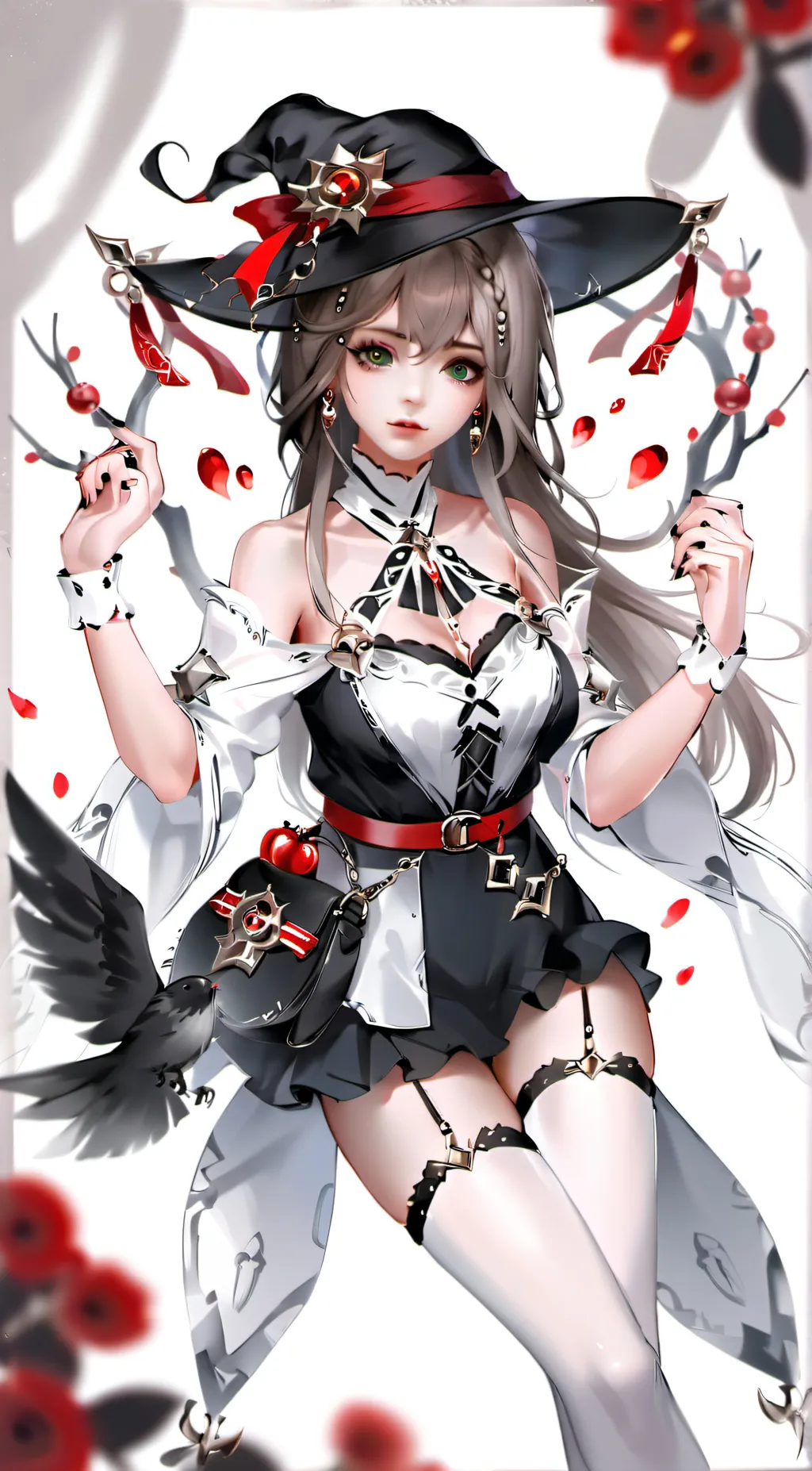 ai character: witch background