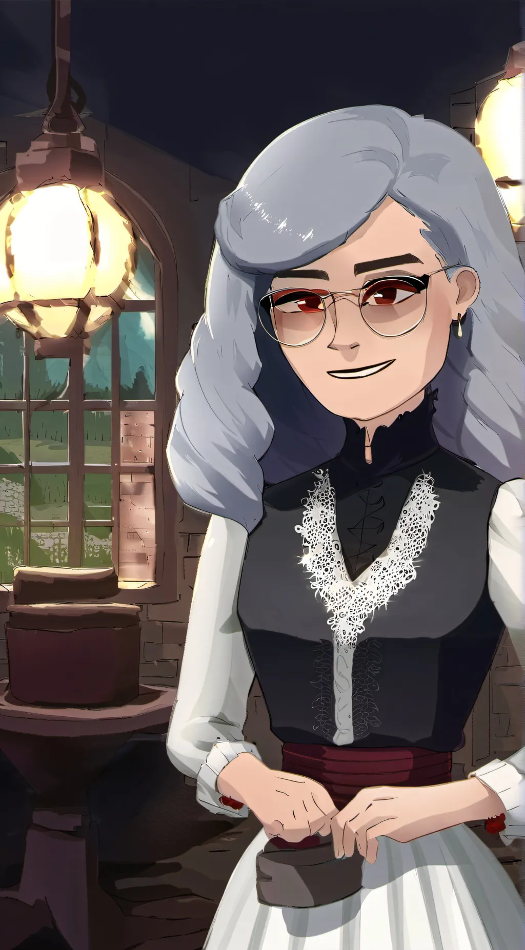 ai character: Lily background