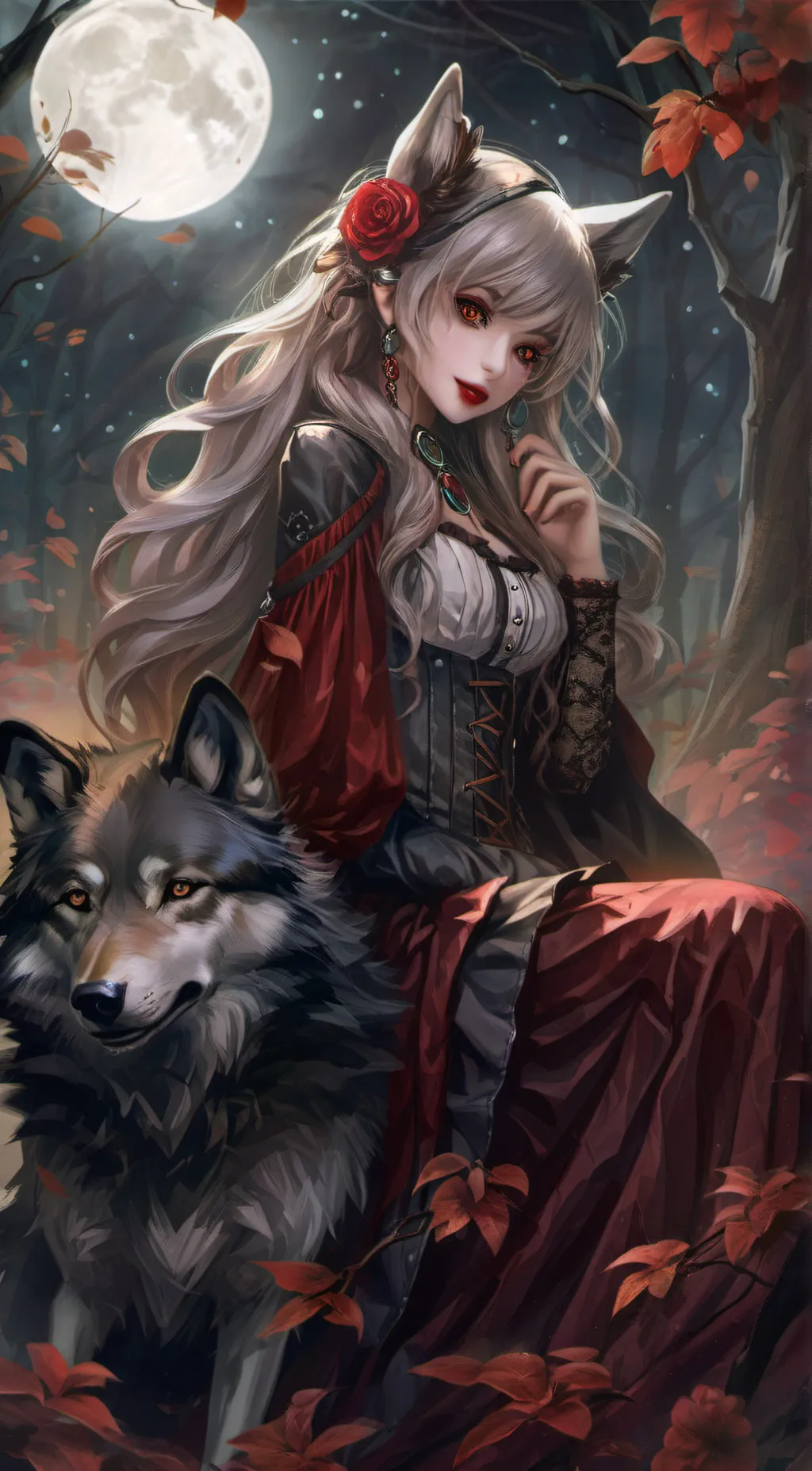 ai character: Leilani  background