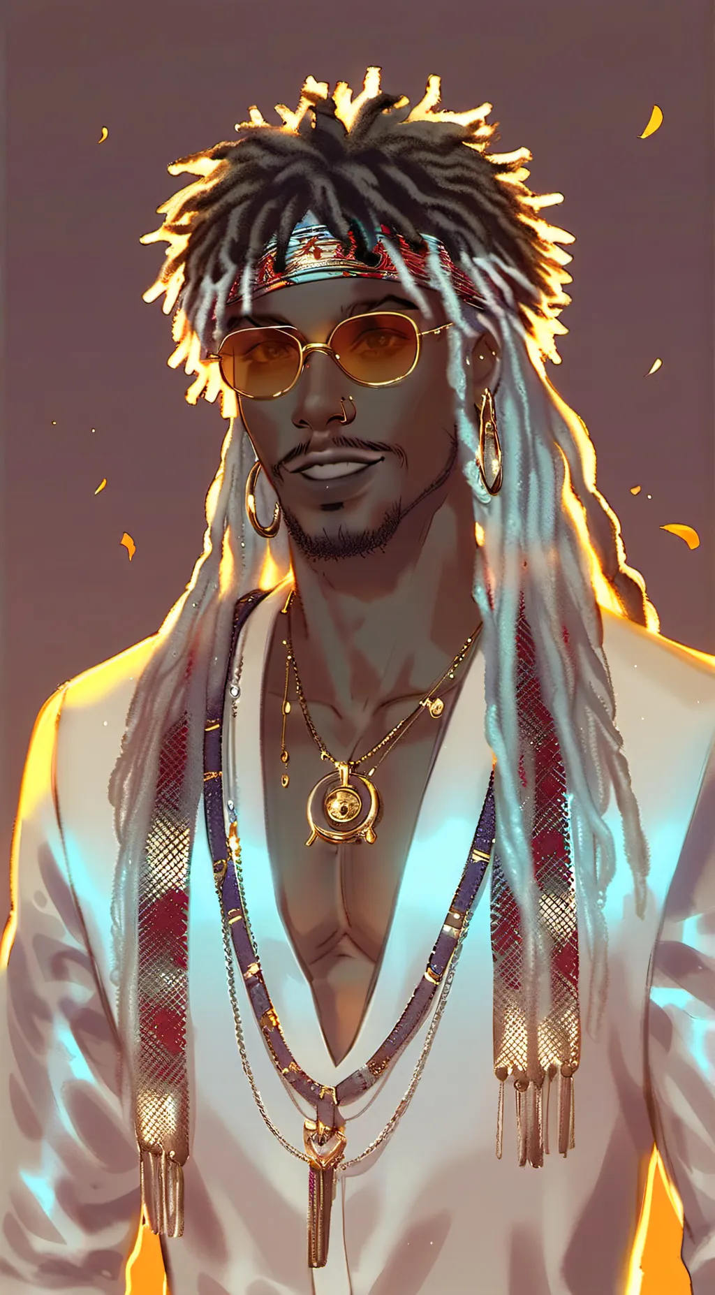 ai character: Haze background