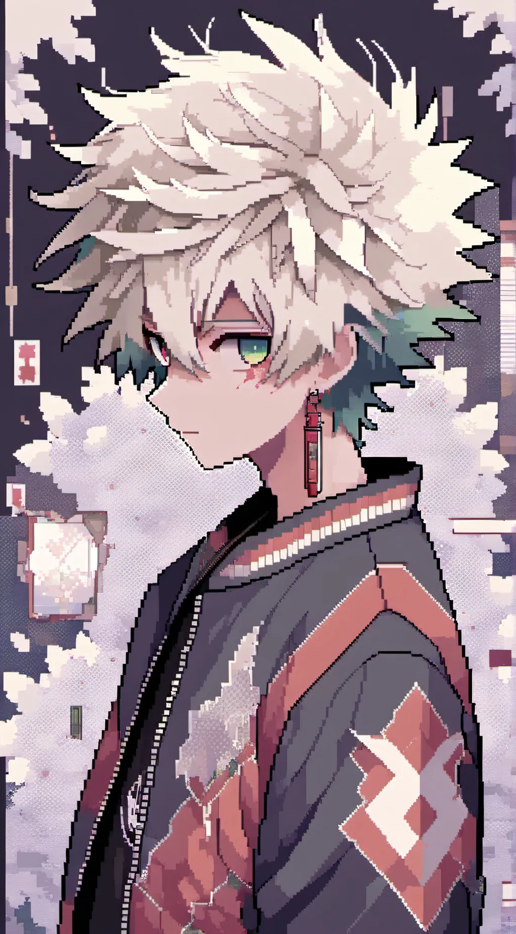 ai character: katsuki bakugo background