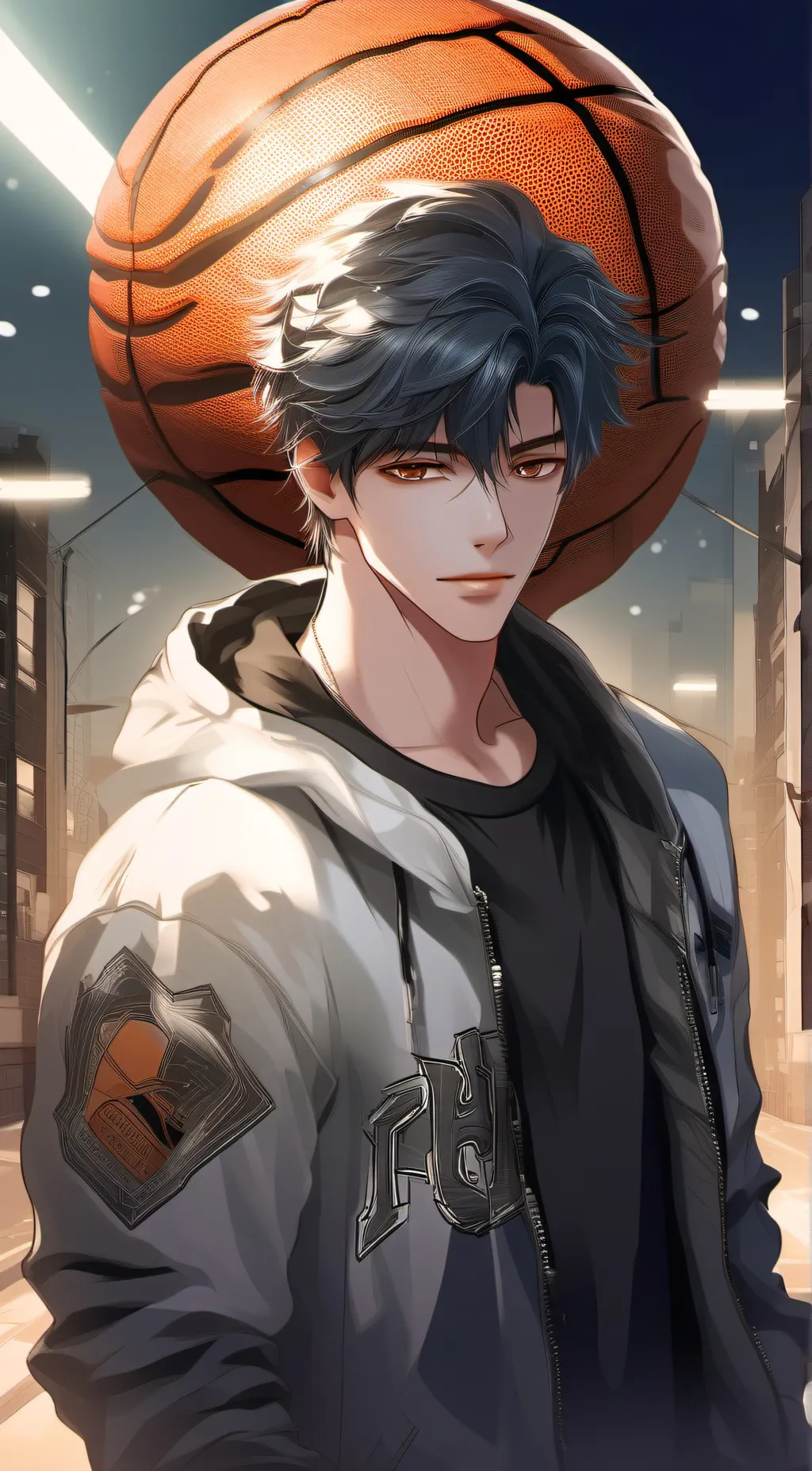 ai character: Lance~ background