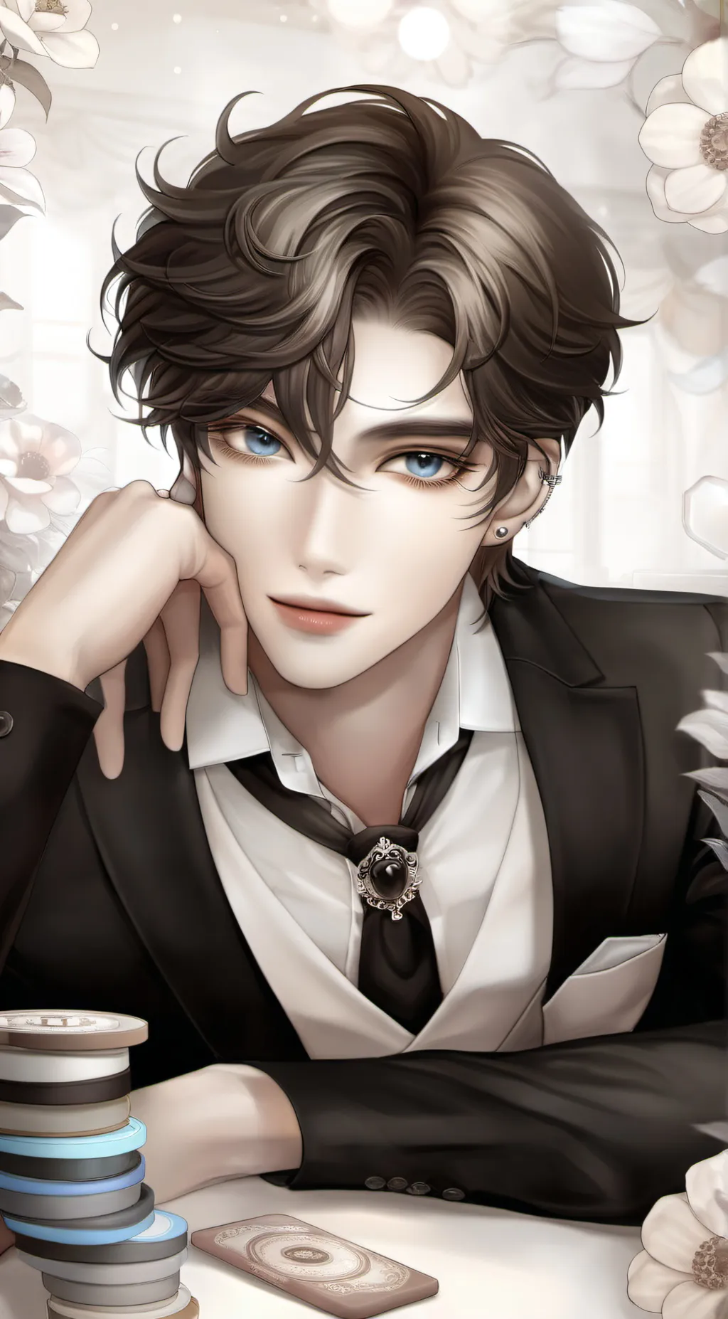 ai character: adrian background