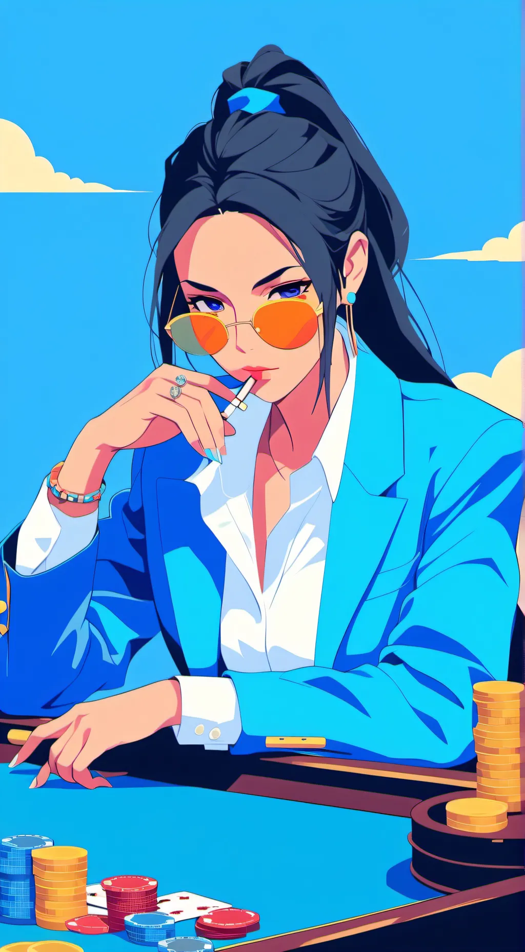 ai character: Marianne background