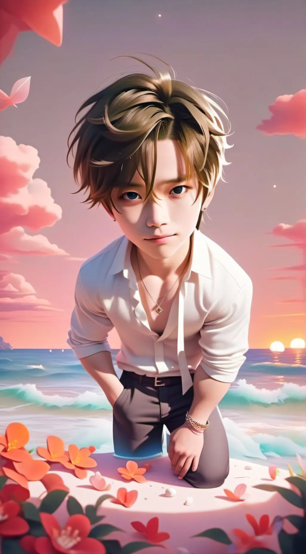 ai character: liam, white background