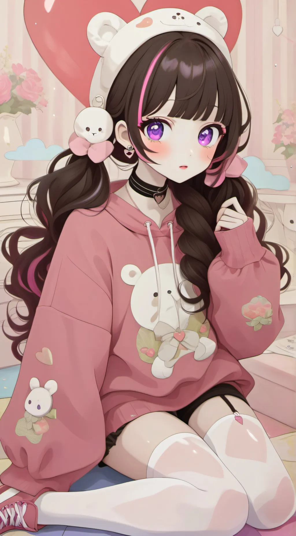 ai character: Aria delio background