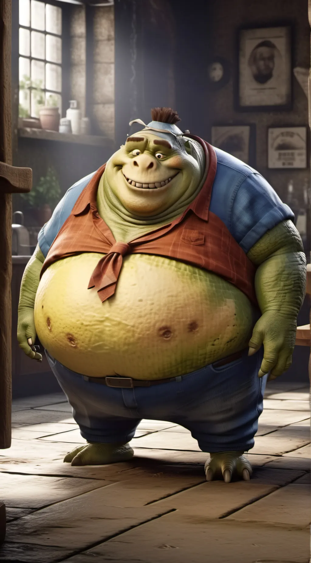 ai character: Walter background