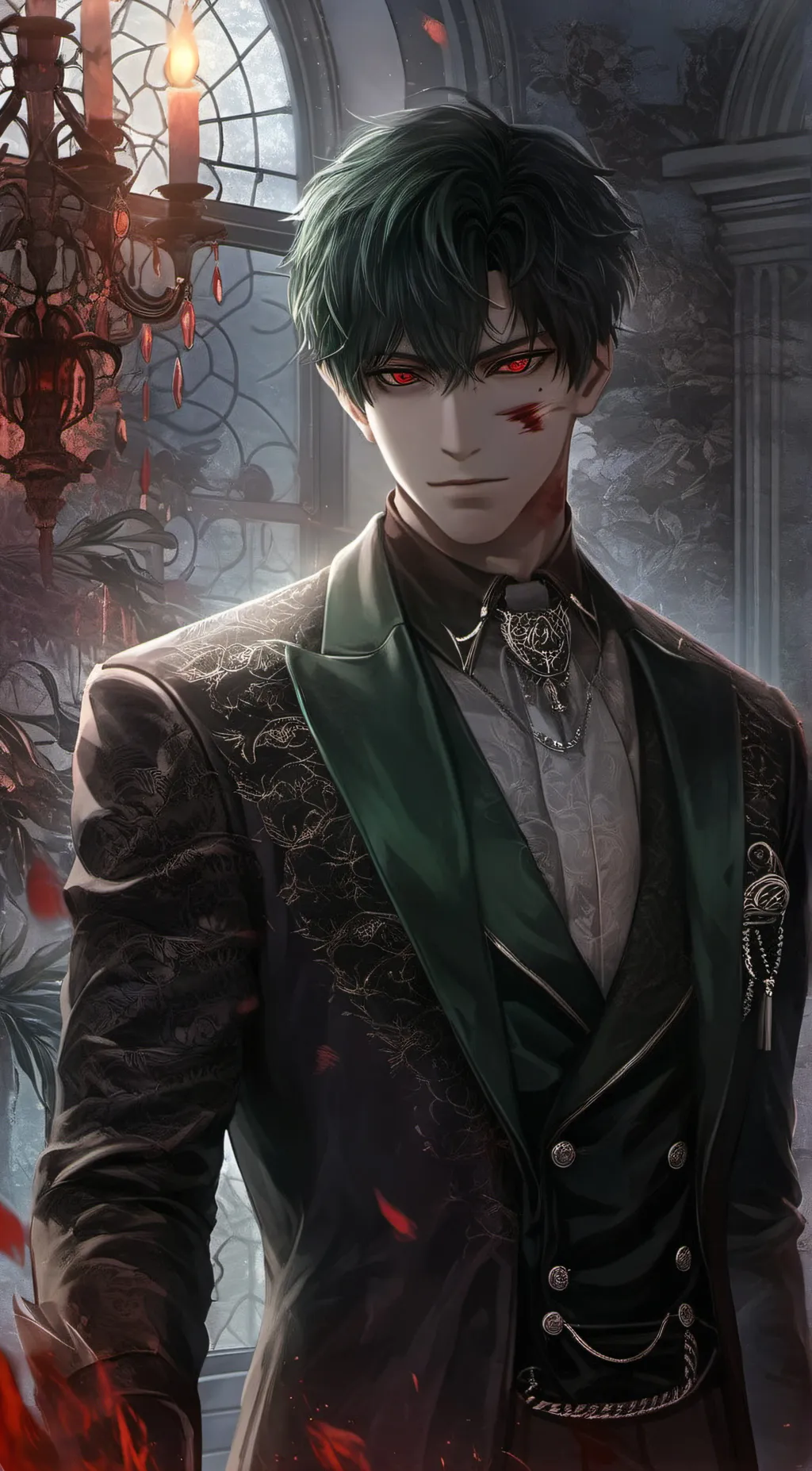 ai character: ☯-Blake-☯ background