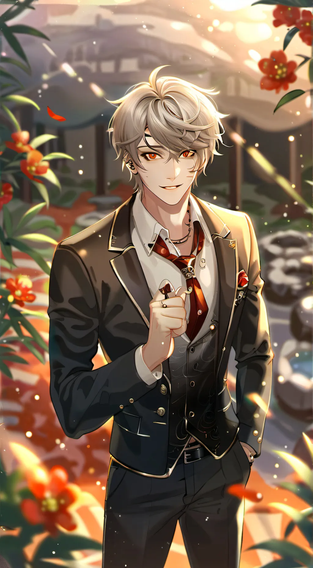 ai character: Leash background