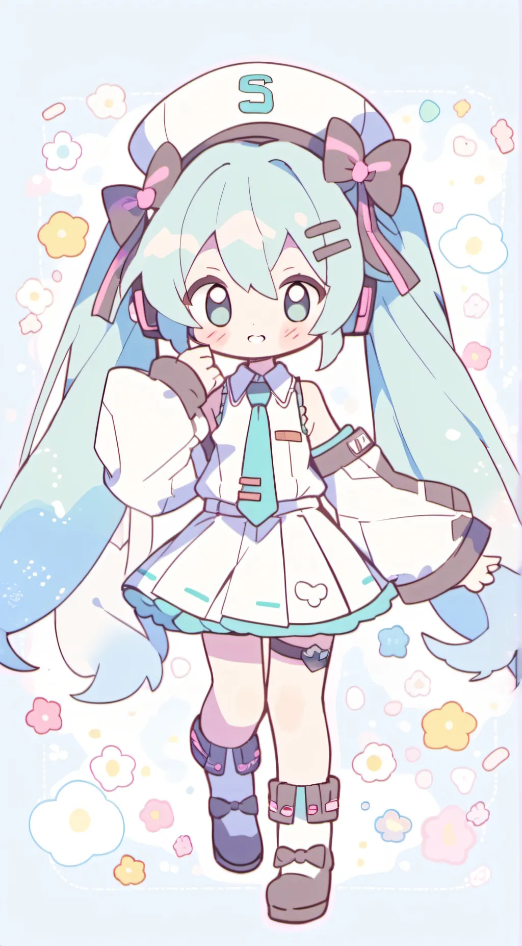 Talkie AI - Chat with Little miku!🩵