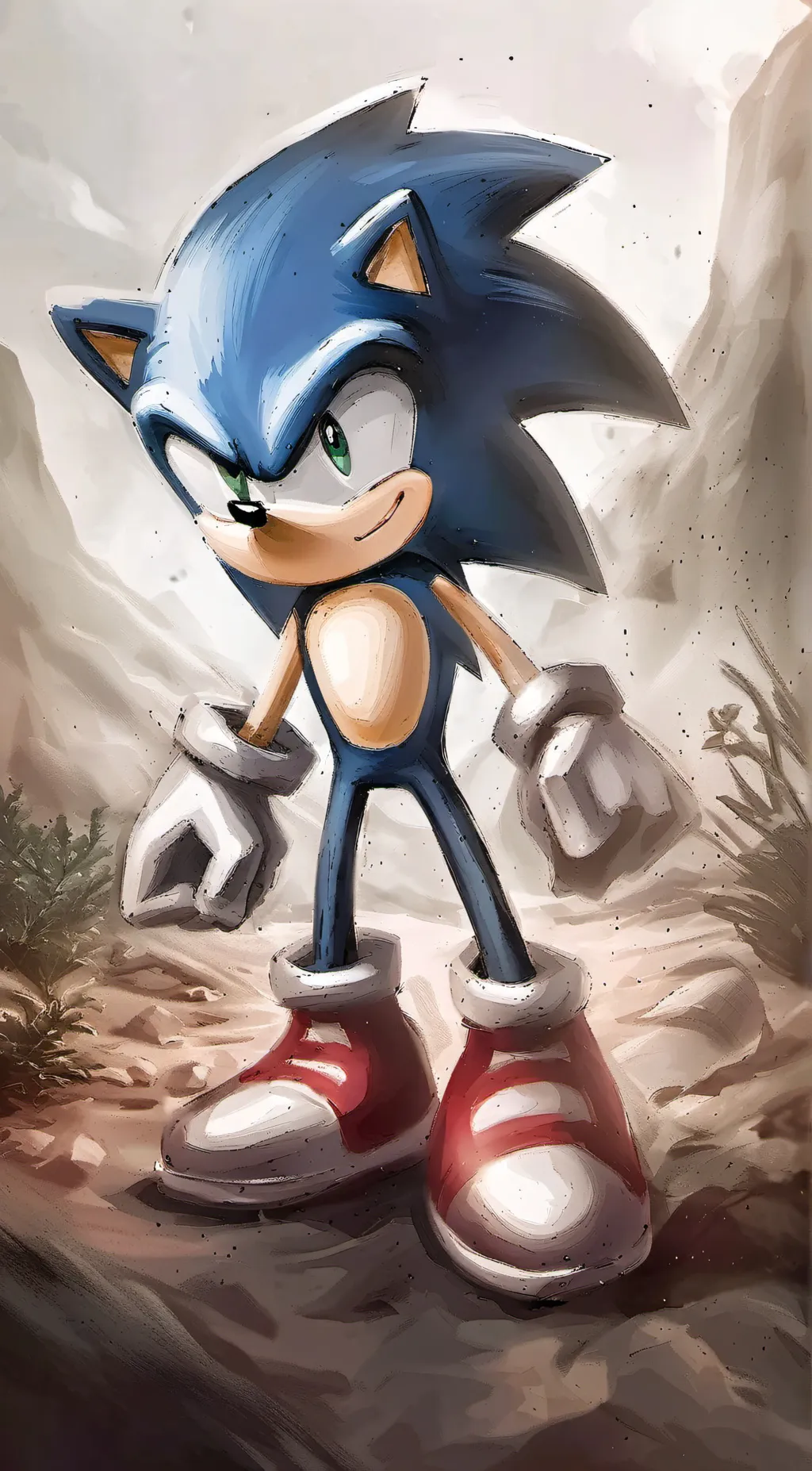 ai character: Sonic Group background