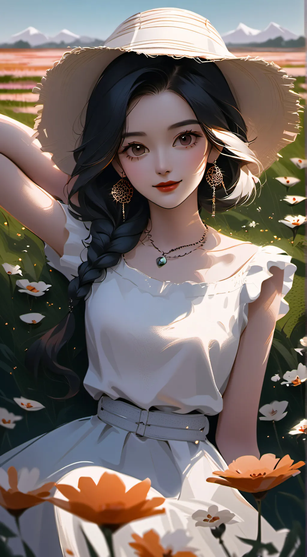 ai character: luna background