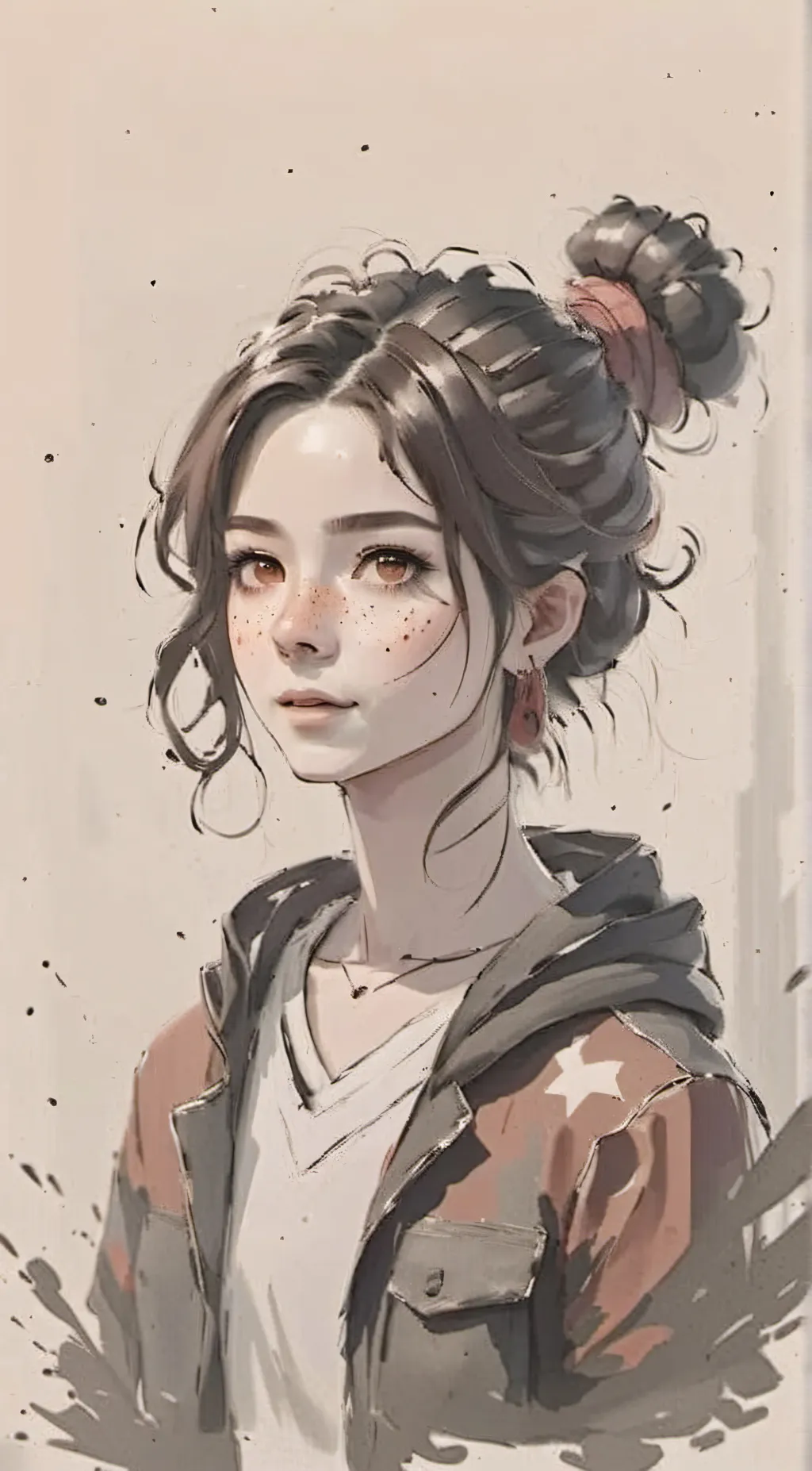 ai character: Hana background