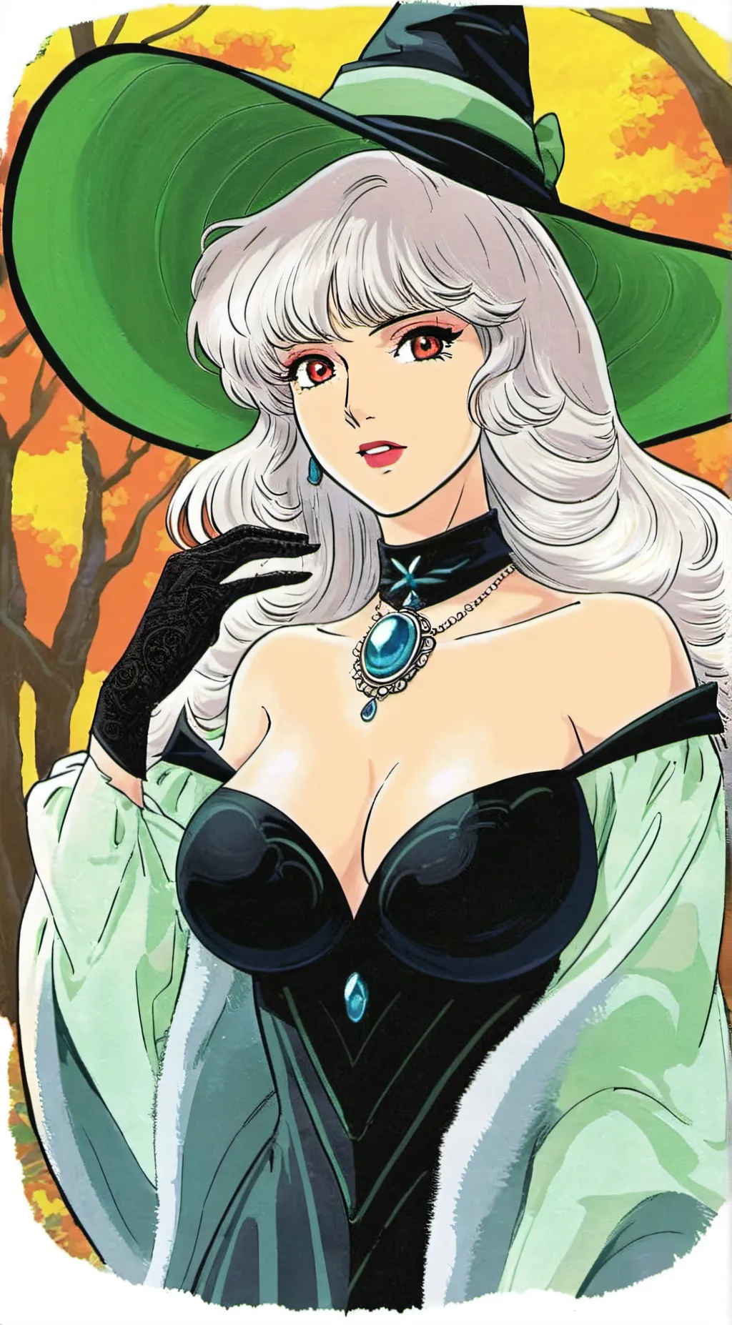 ai character: Aurora background