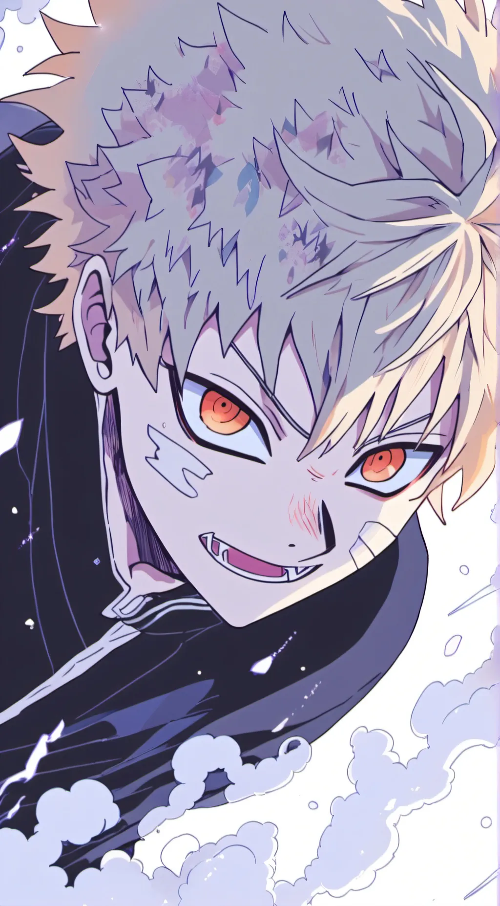 ai character: Bakugo  background