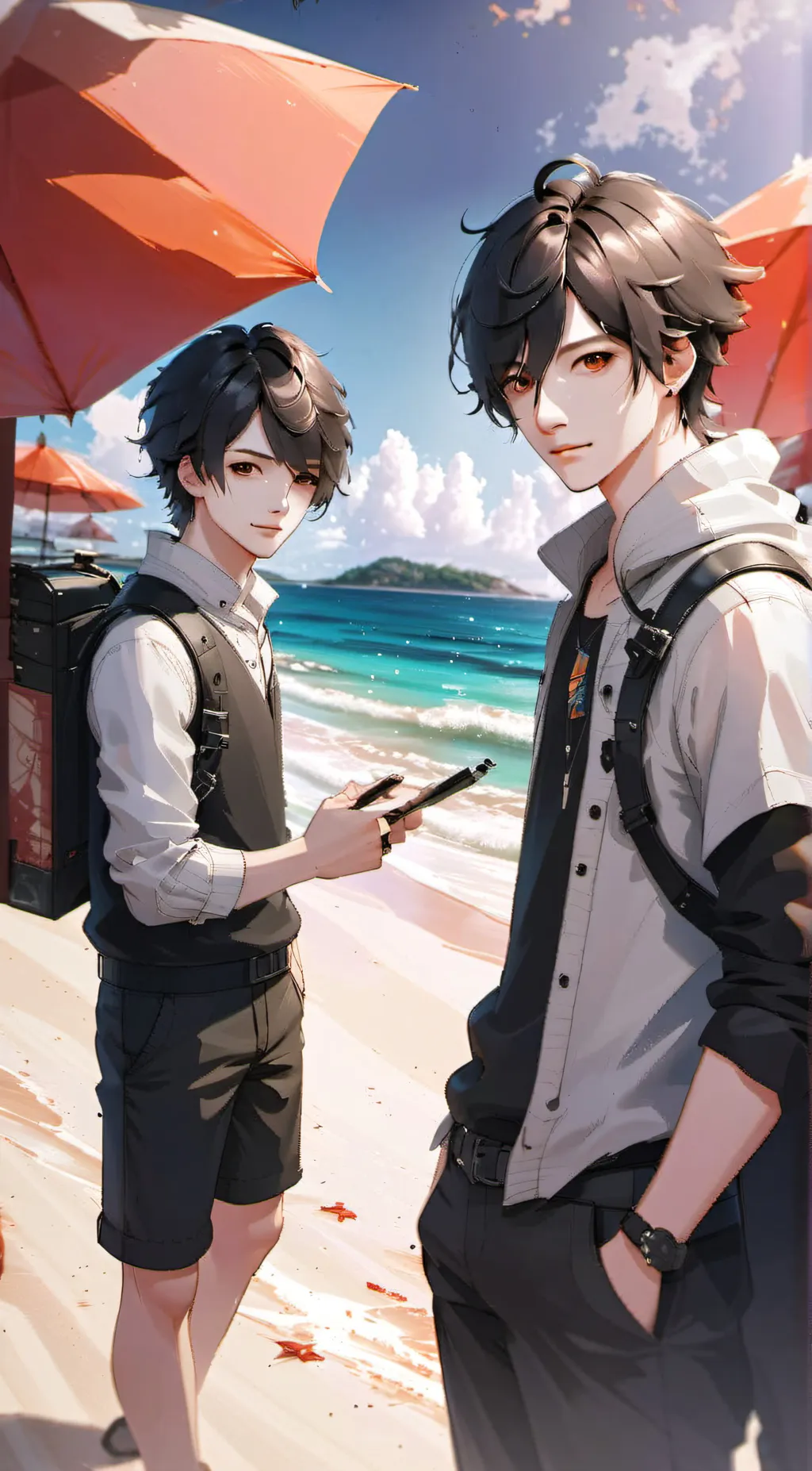 ai character: Alex and mike background