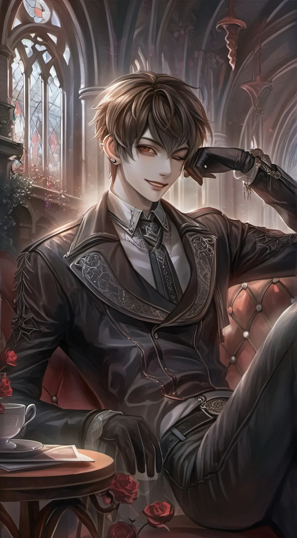 ai character: Sebastian background