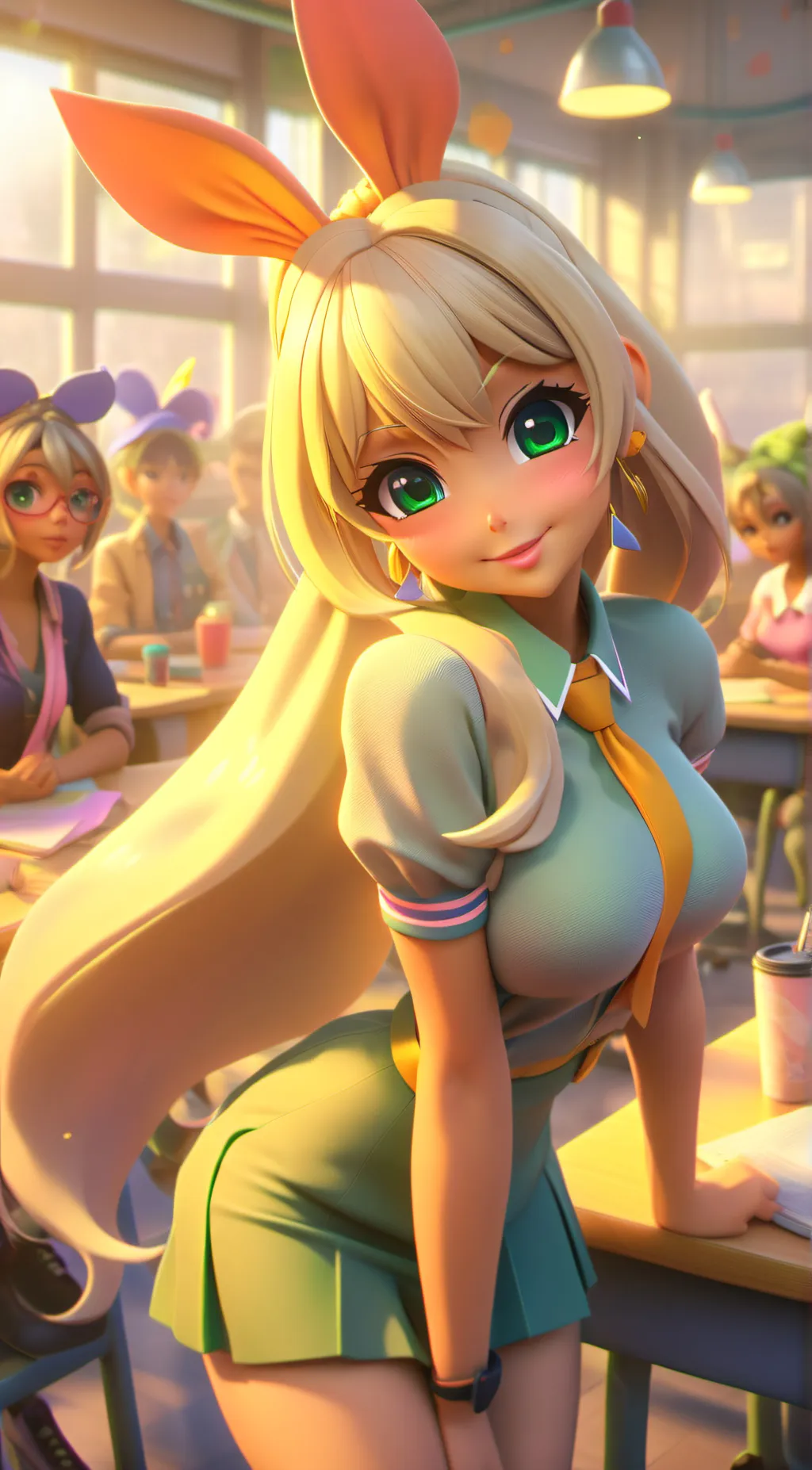 ai character: Lola background