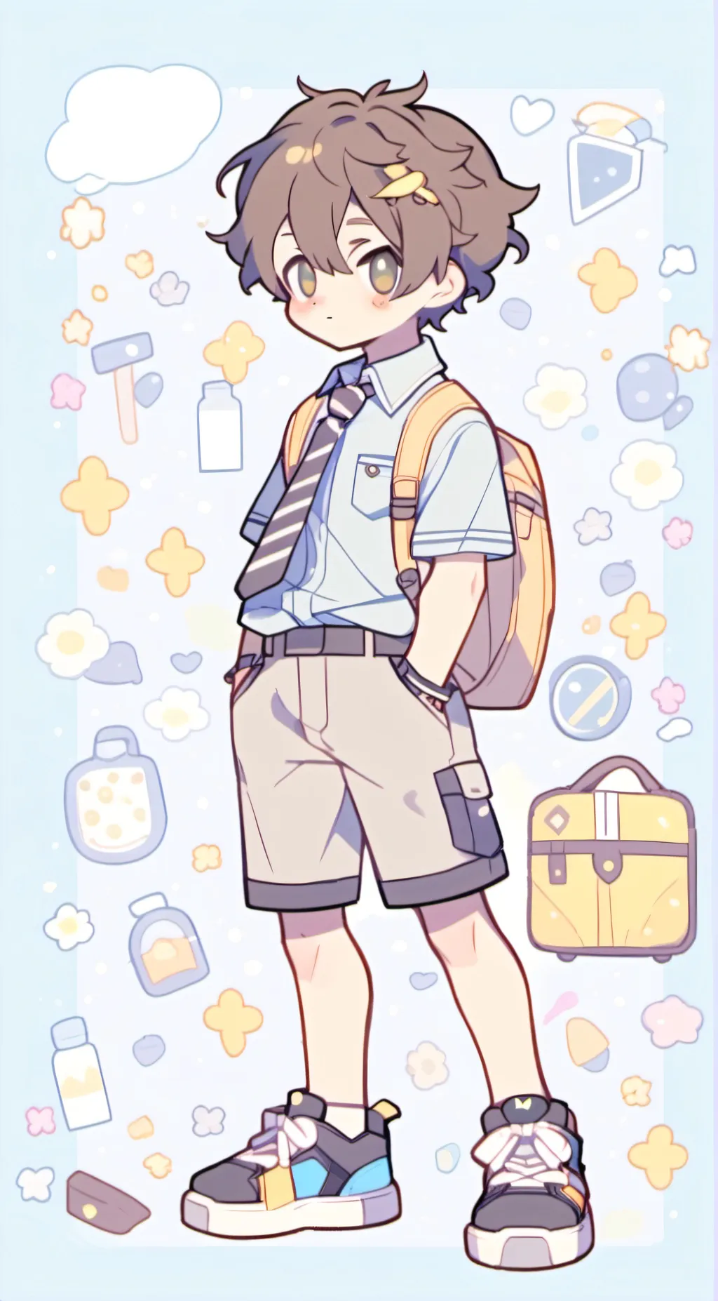 ai character: Gregory Carter background
