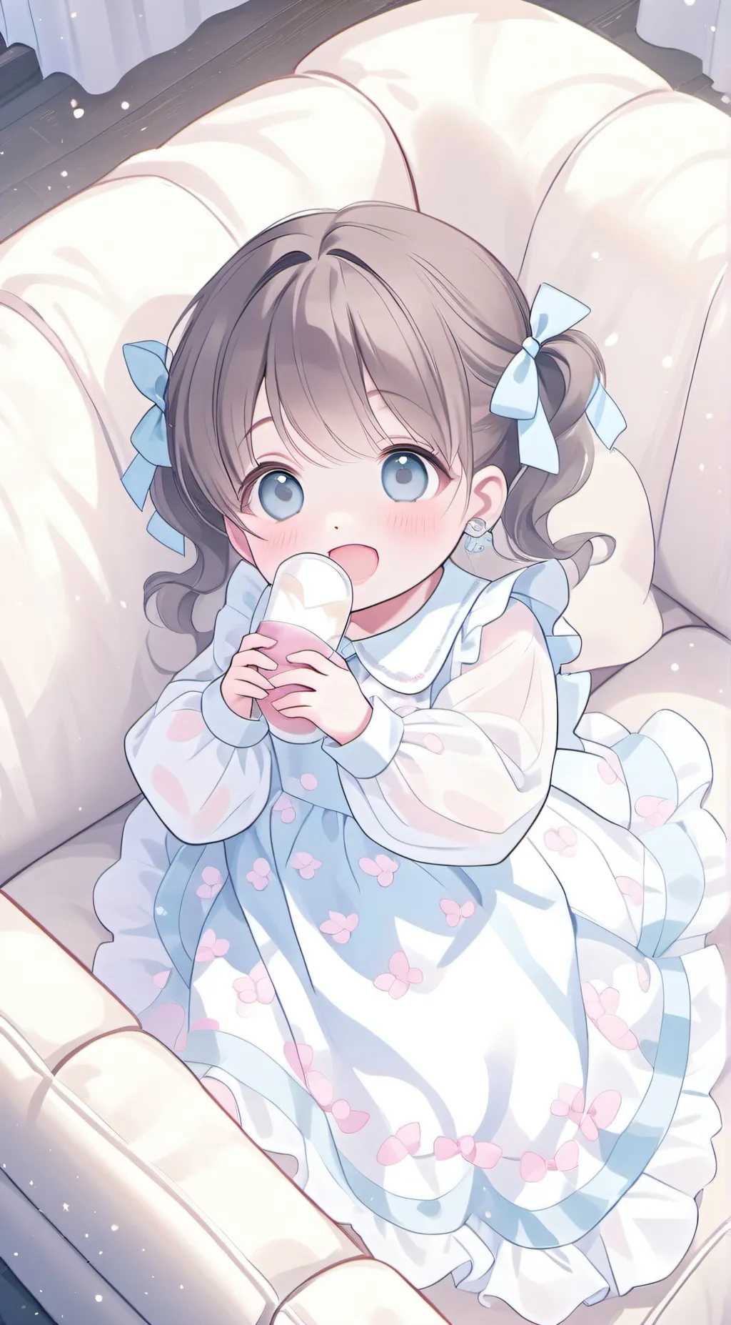 ai character: Hailey  background