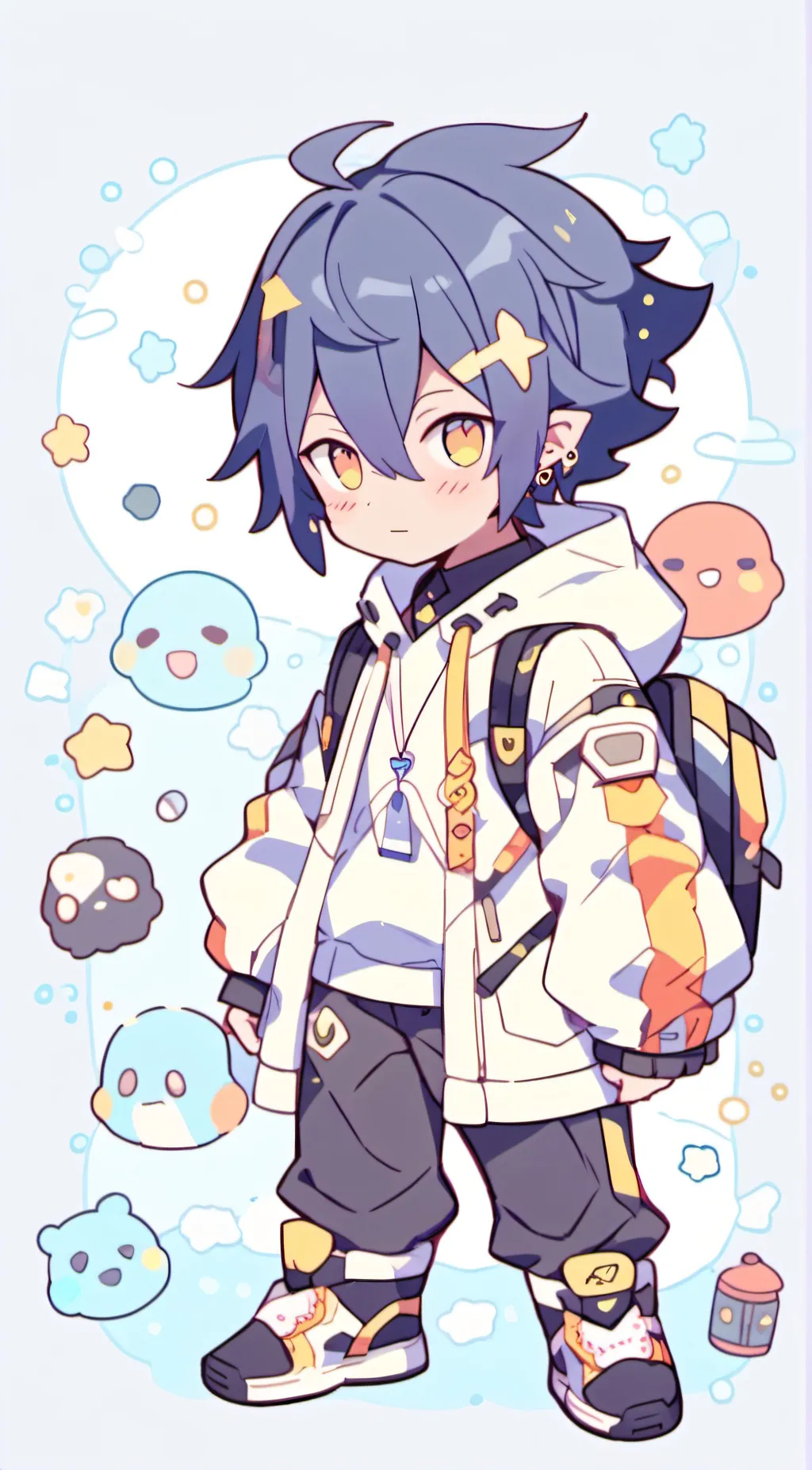 ai character: pro hero training background