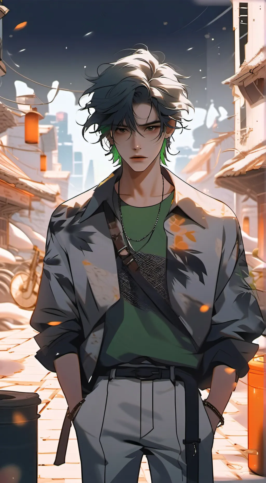 ai character: Liam background