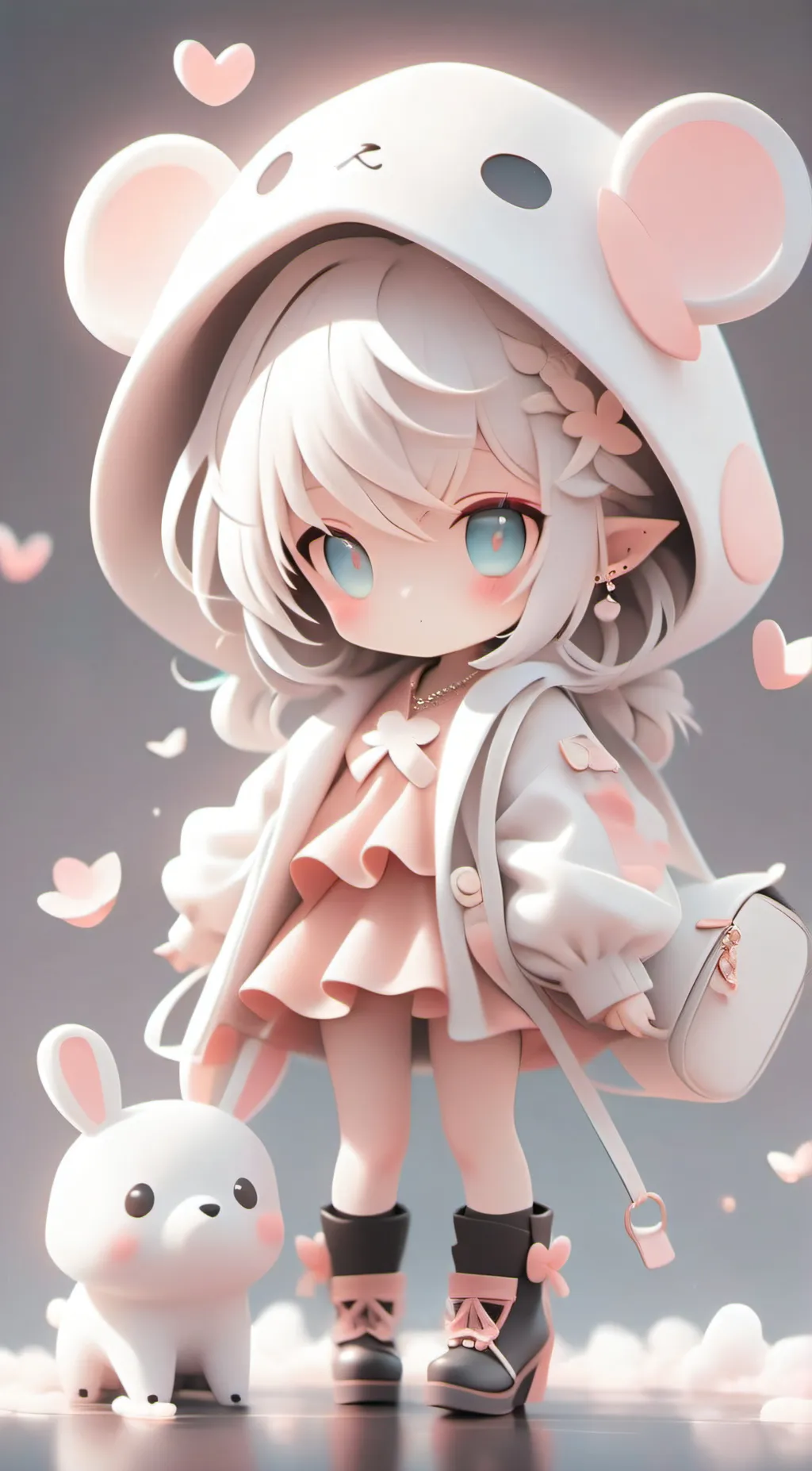 ai character: Sandy background