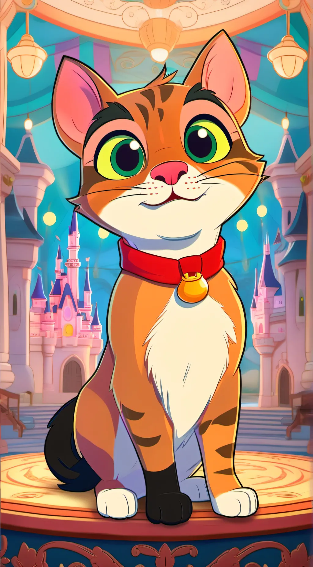 ai character: °¥°Ottie°¥° background