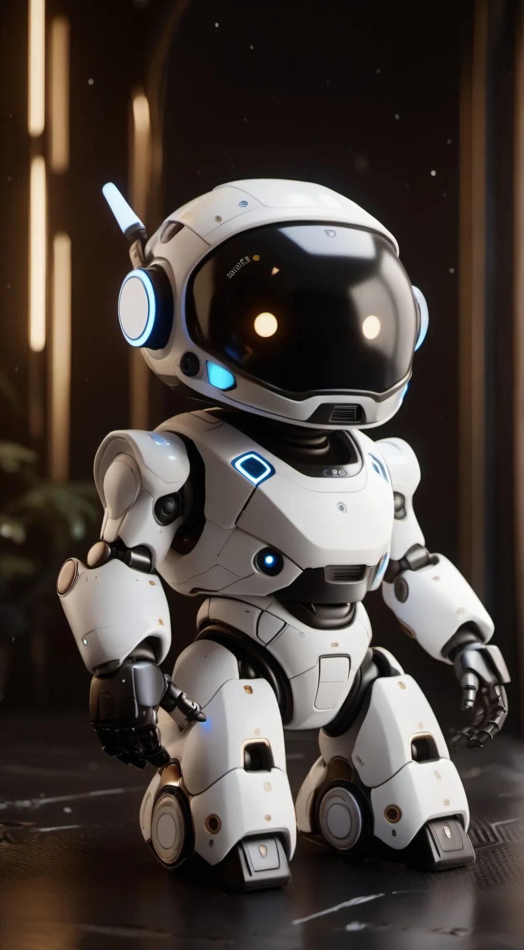 ai character: Astro's playroom background