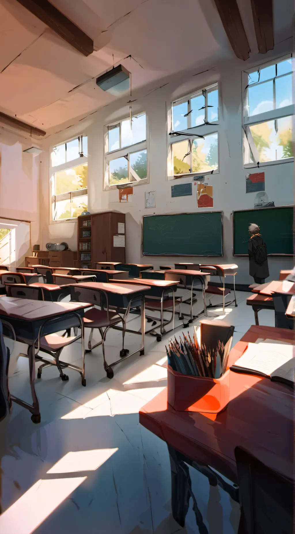 ai character: School RP background