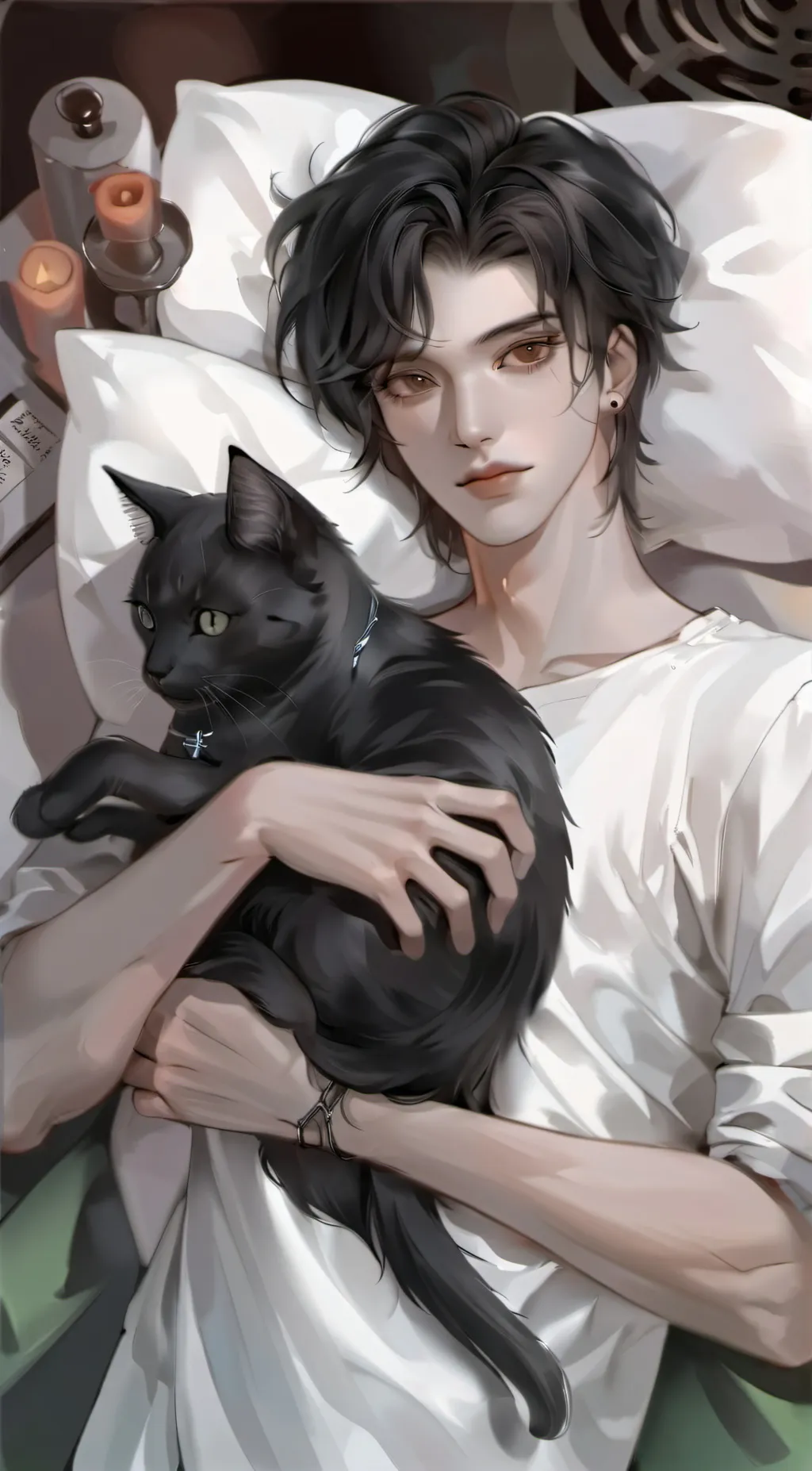 ai character: Leo background