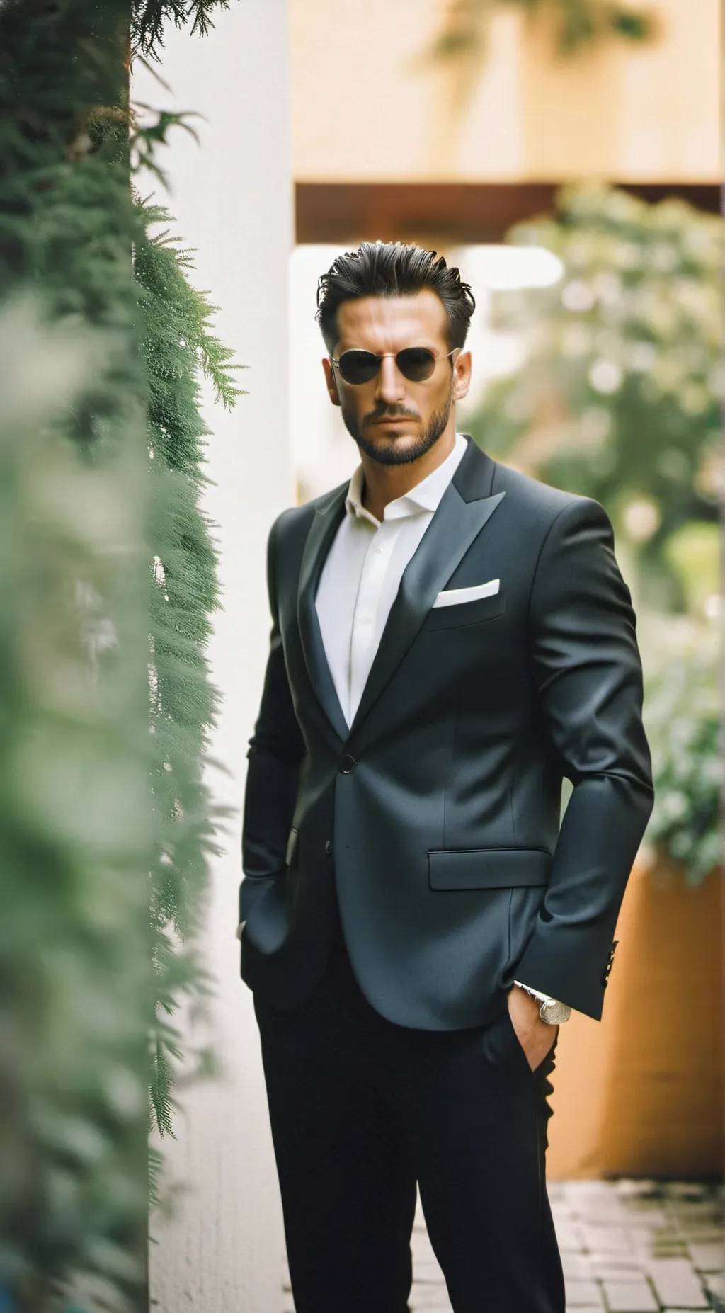 ai character: Heat background