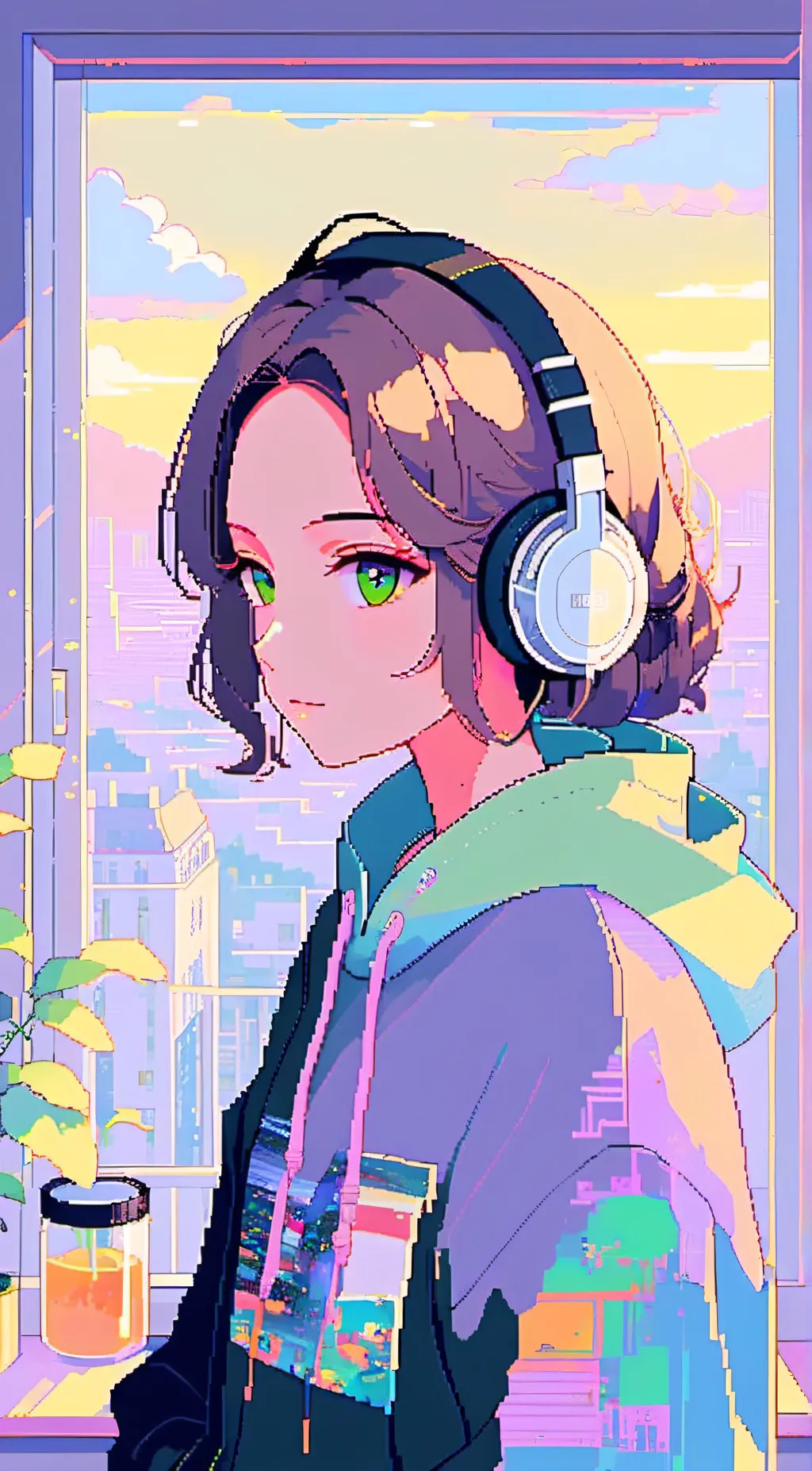 ai character: Katie  background