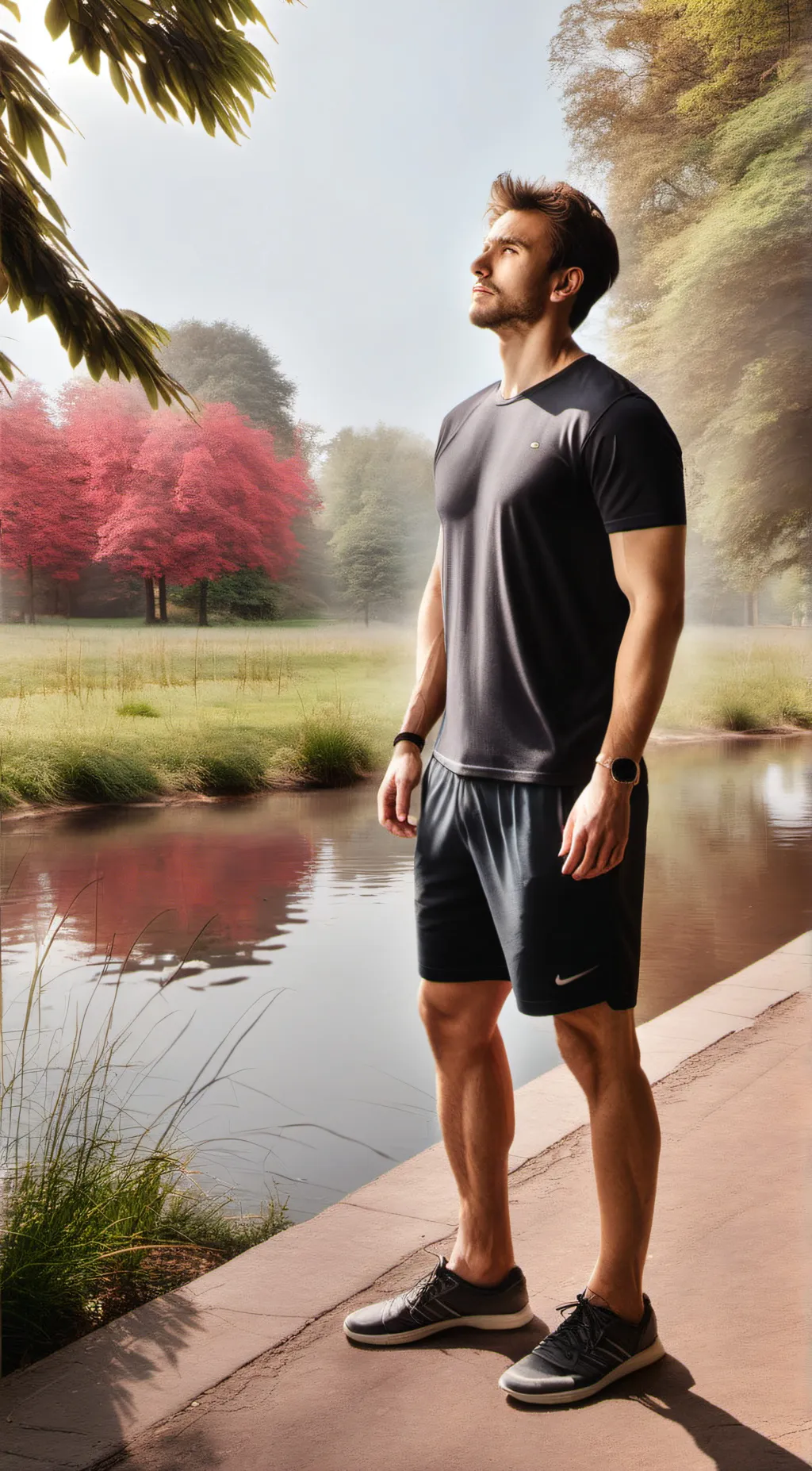 ai character: Kevin  background