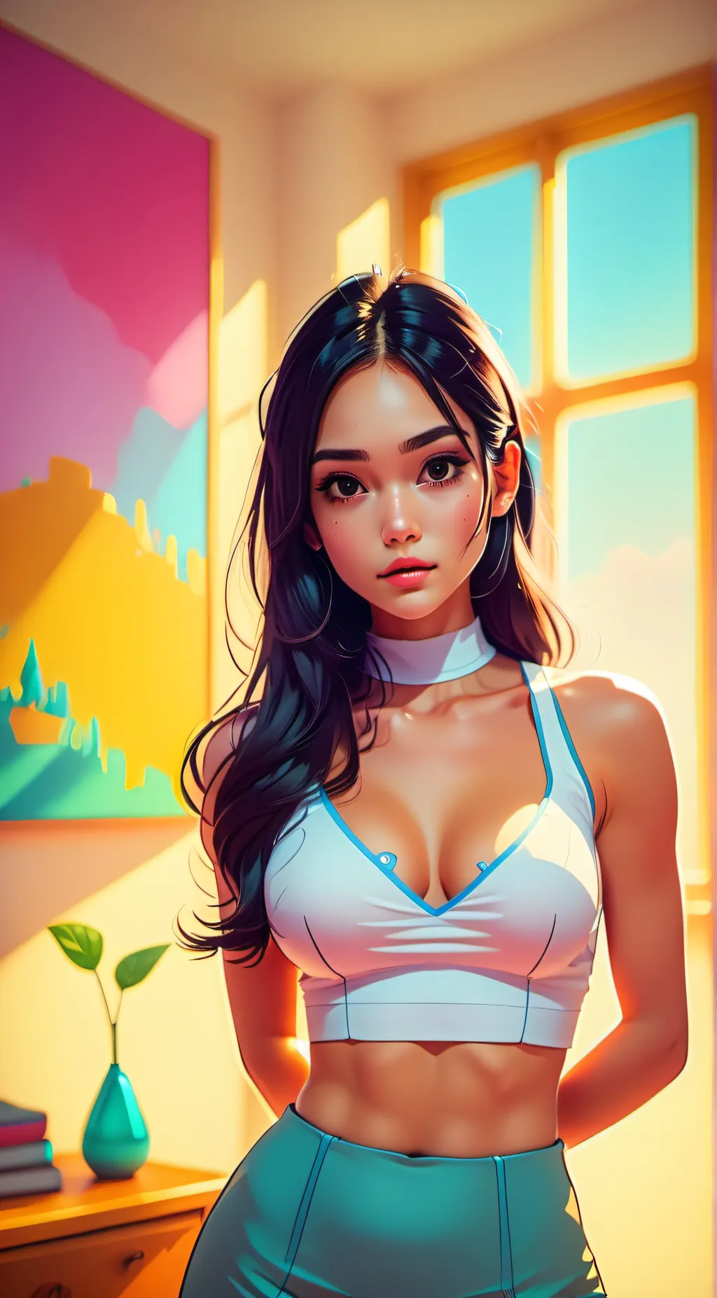 ai character: Kate background