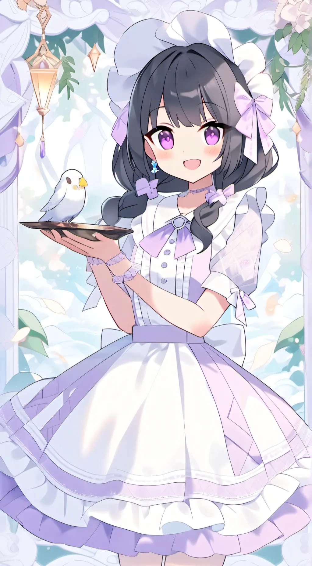 ai character: Aphmau  background