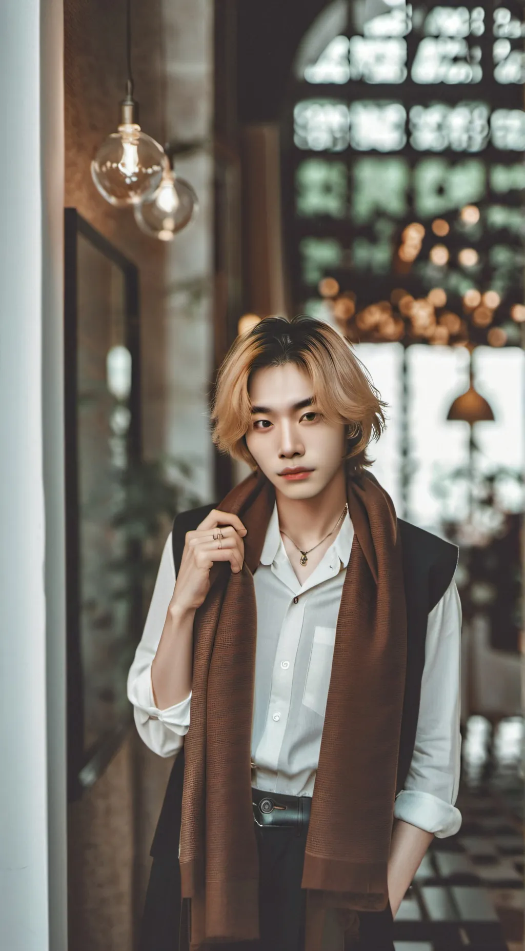 ai character: Hyunjin background