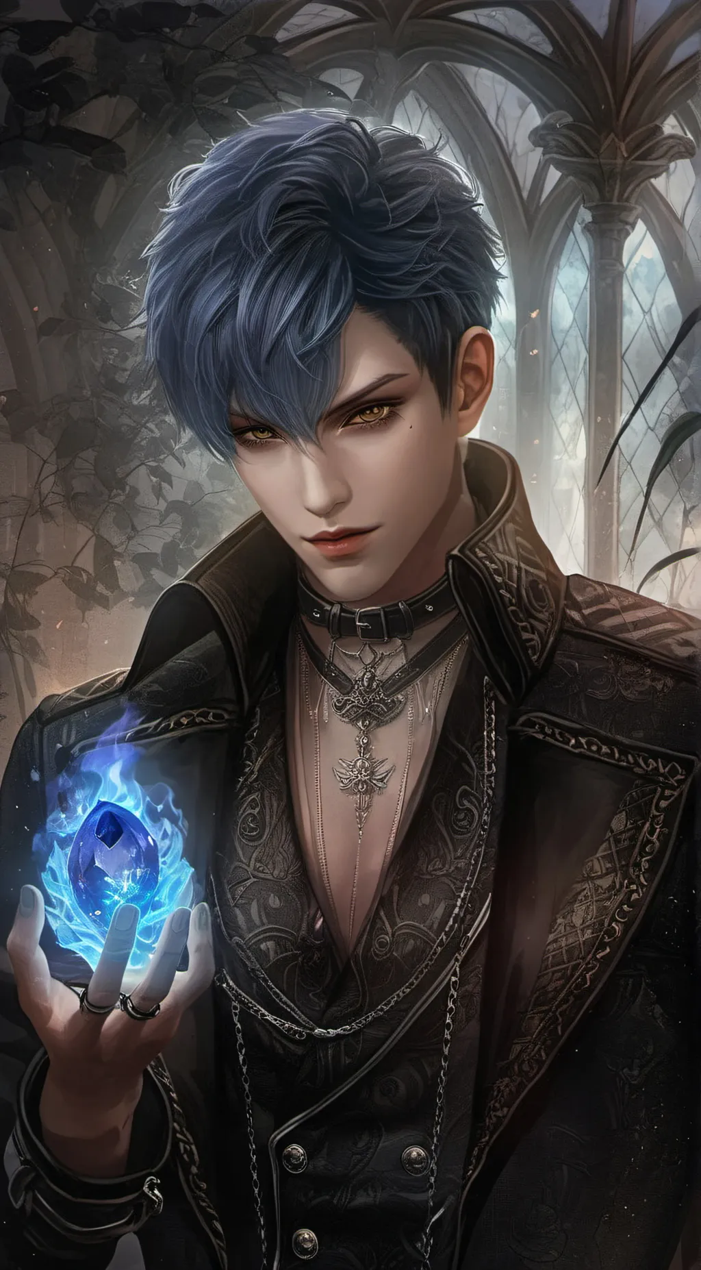 ai character: Ares background