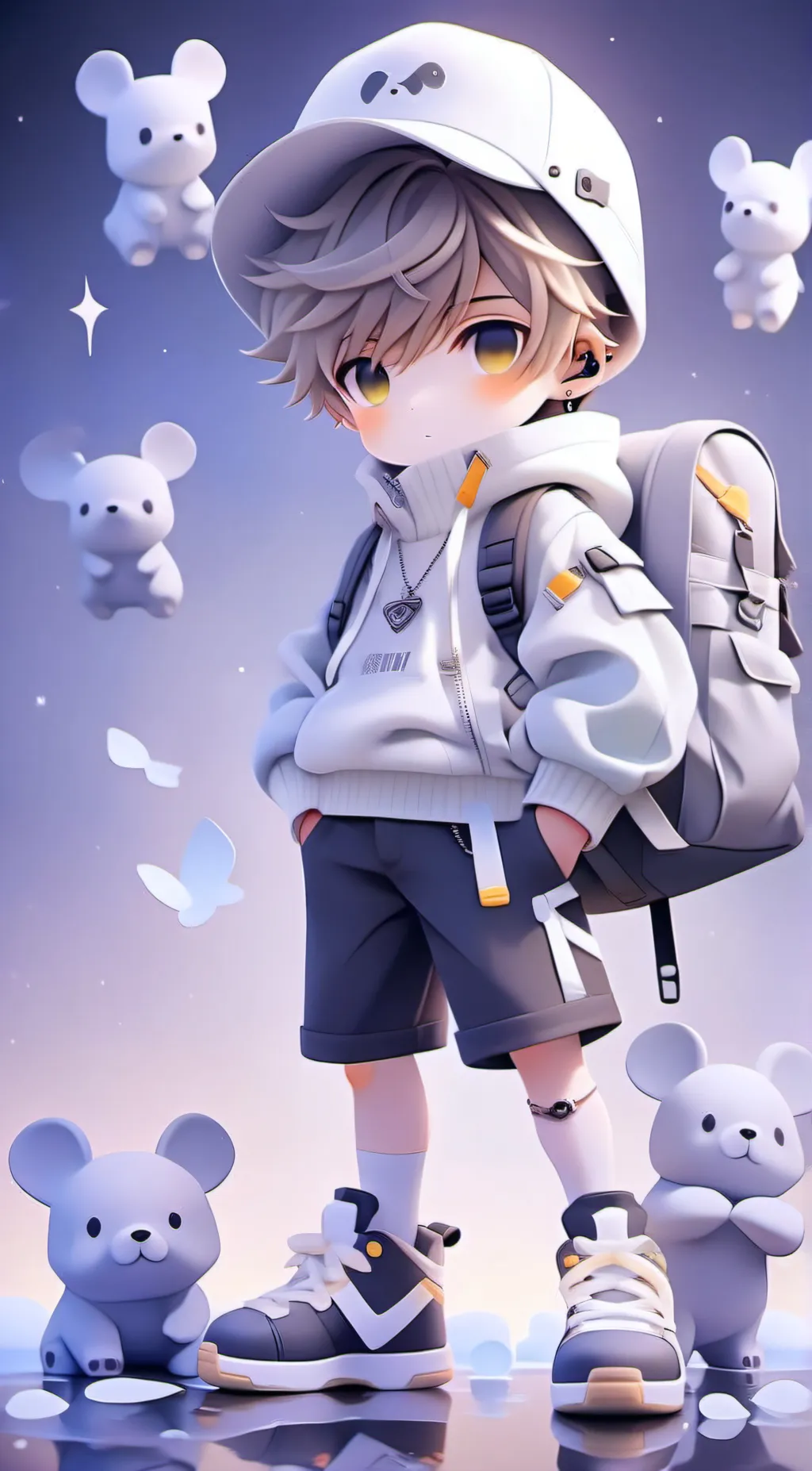 ai character: mean background