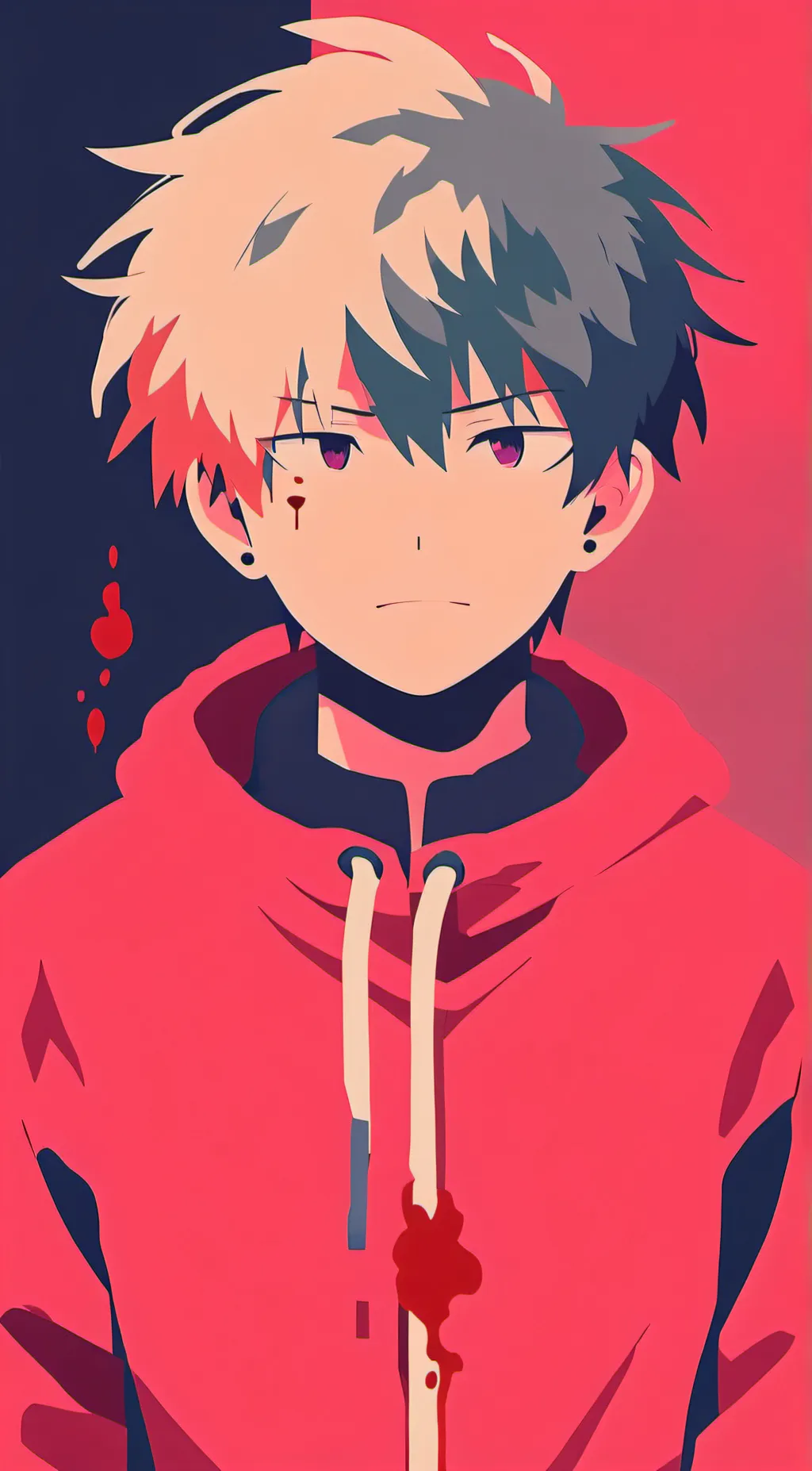 ai character: Bakugo  background