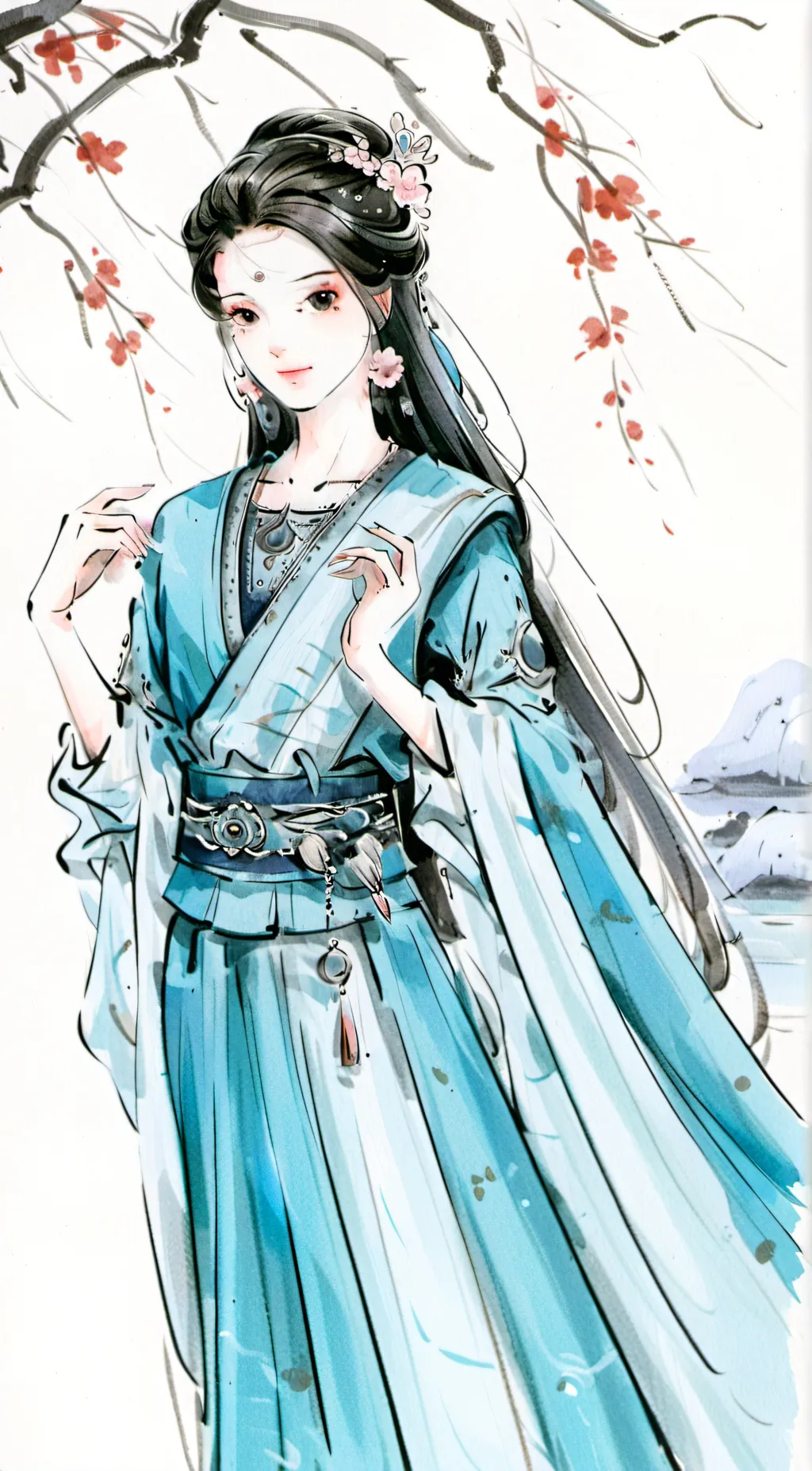 ai character: hashiras background