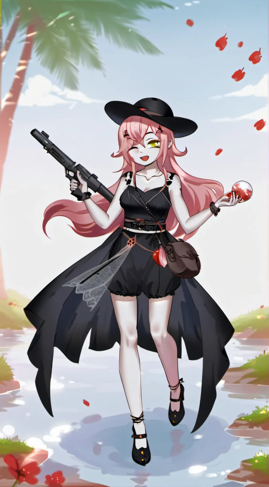 ai character: Aphrodite/Venus  background
