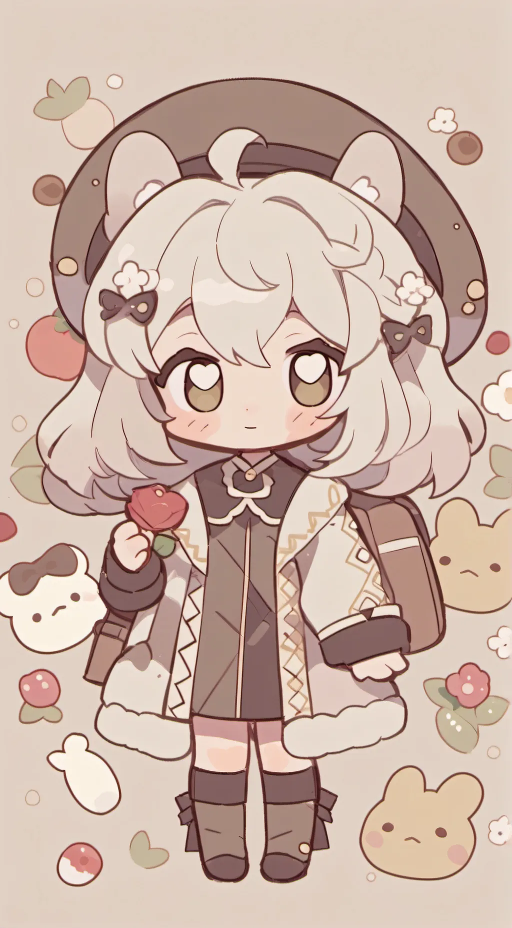 ai character: lily  background