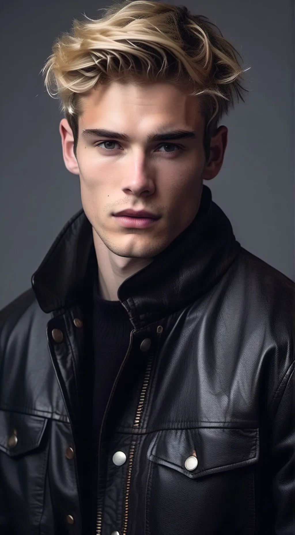 ai character: Malcolm  background