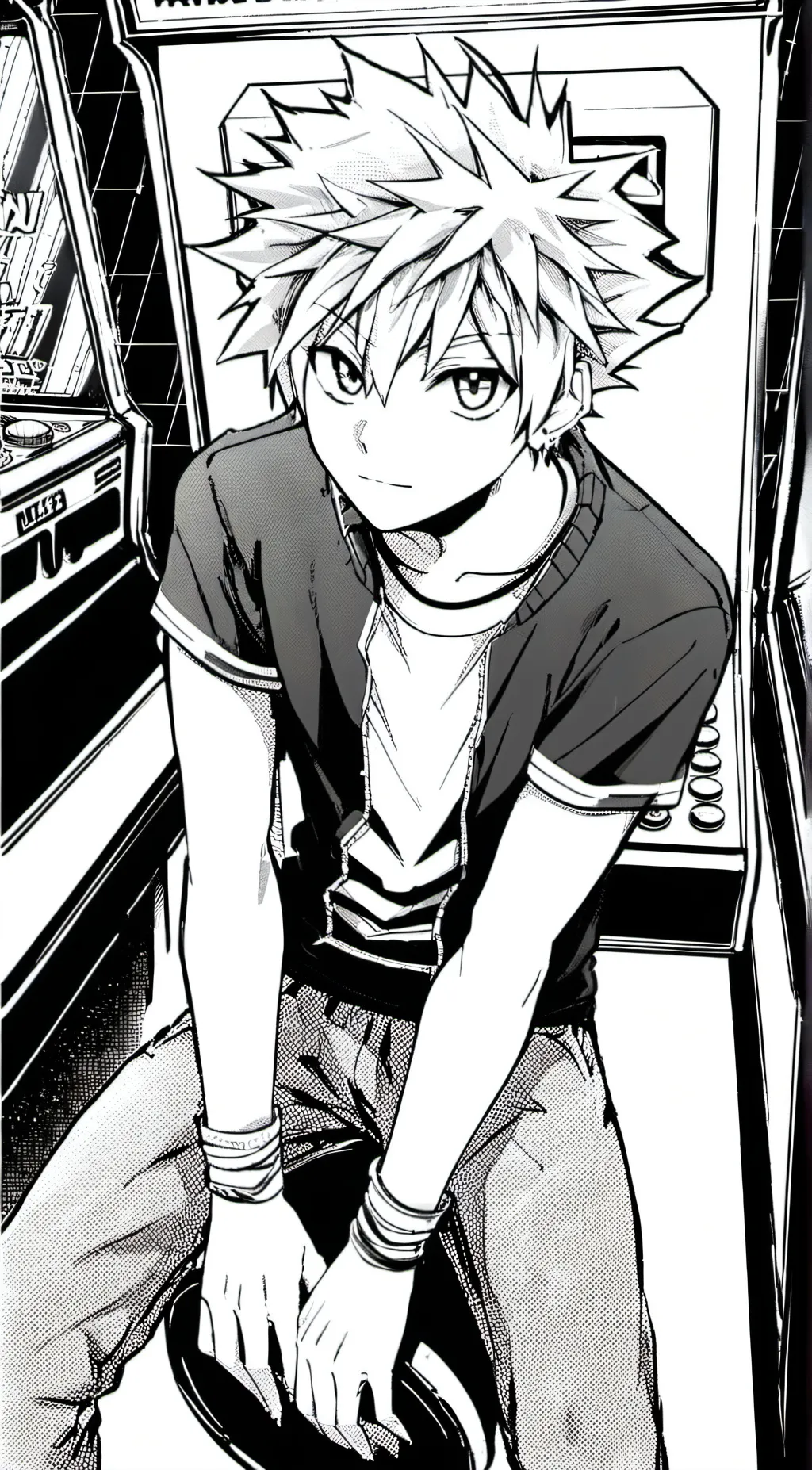 ai character: *+Katsuki+* background