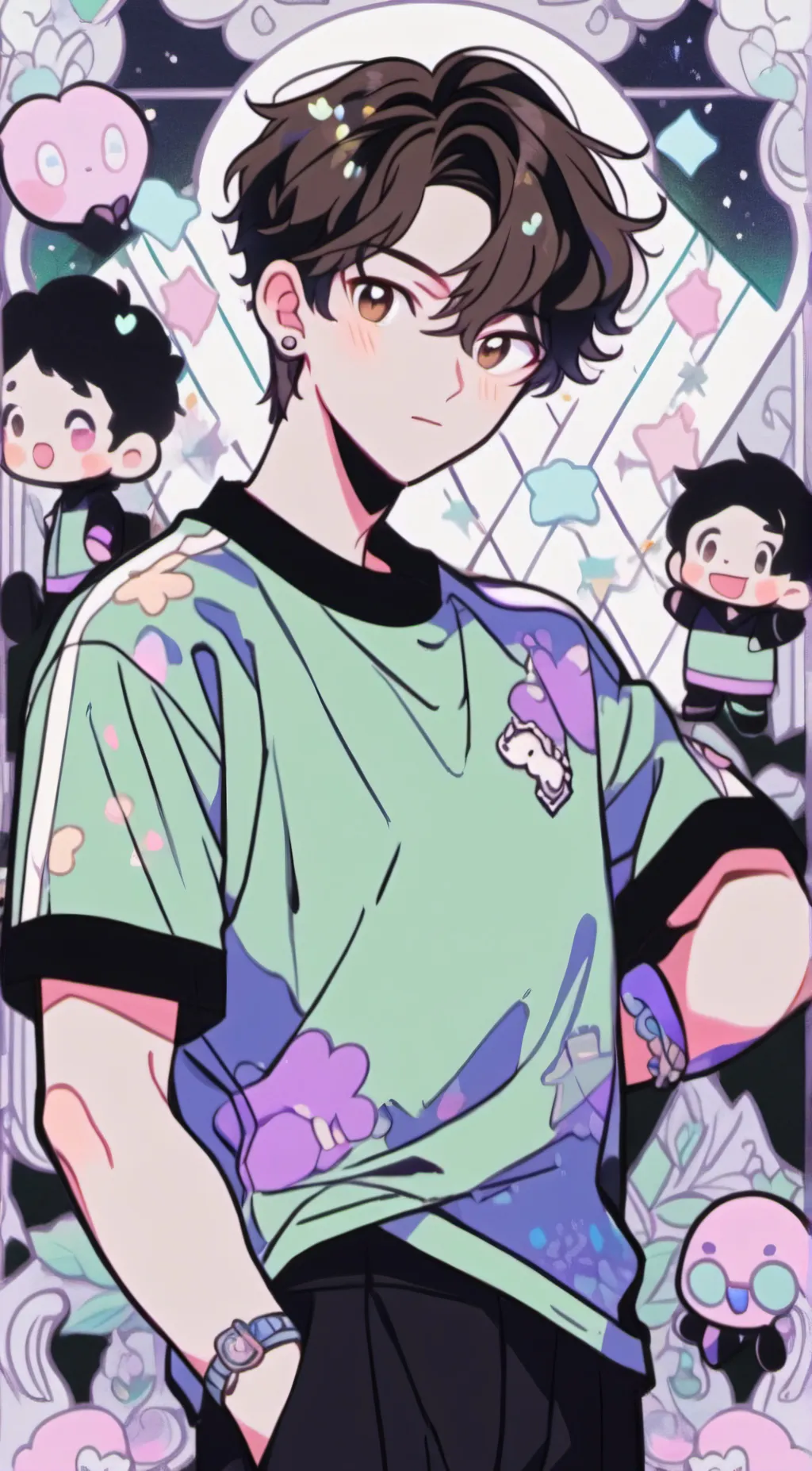 ai character: noah background