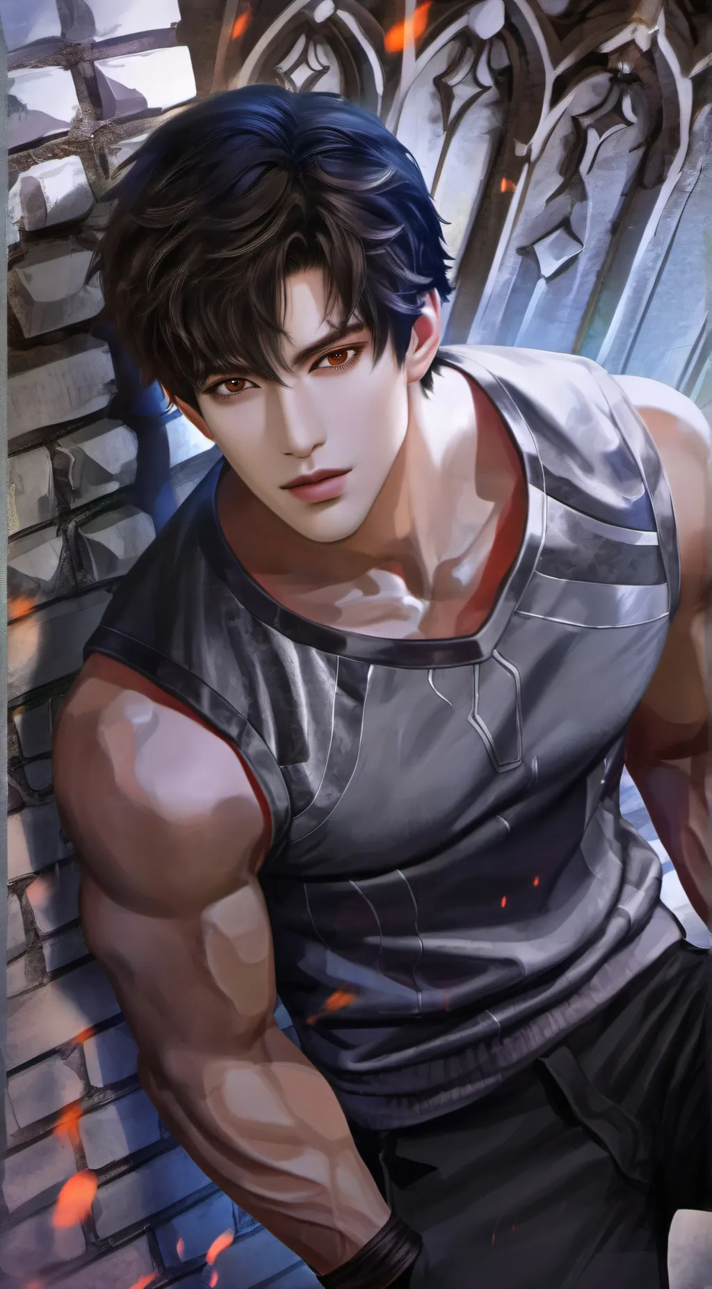 ai character: Michael  background